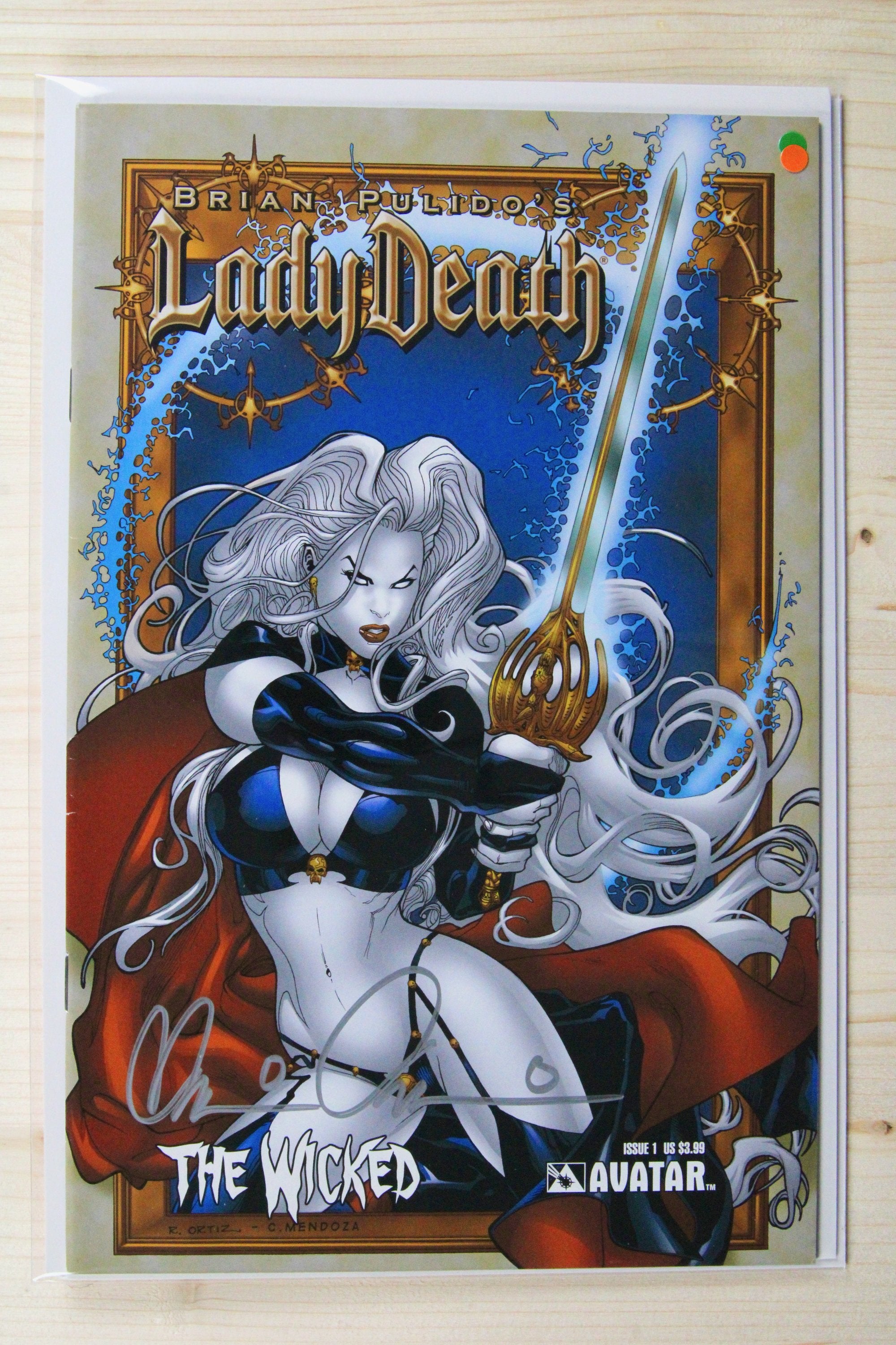 Lady Death: The Wicked #1 – Avatar Press (2005) 9.4 NM Signed