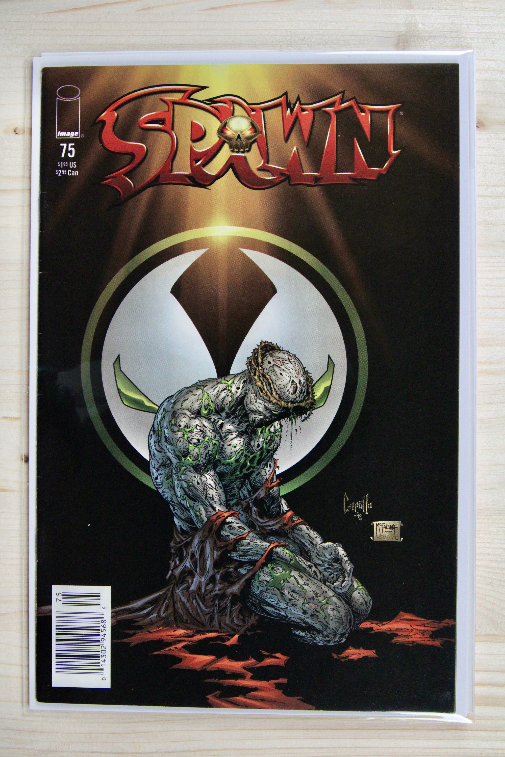 Spawn #75 – Image (1998) 9.0 VF/NM Greg Capullo art | Todd McFarlane story | Newsstand