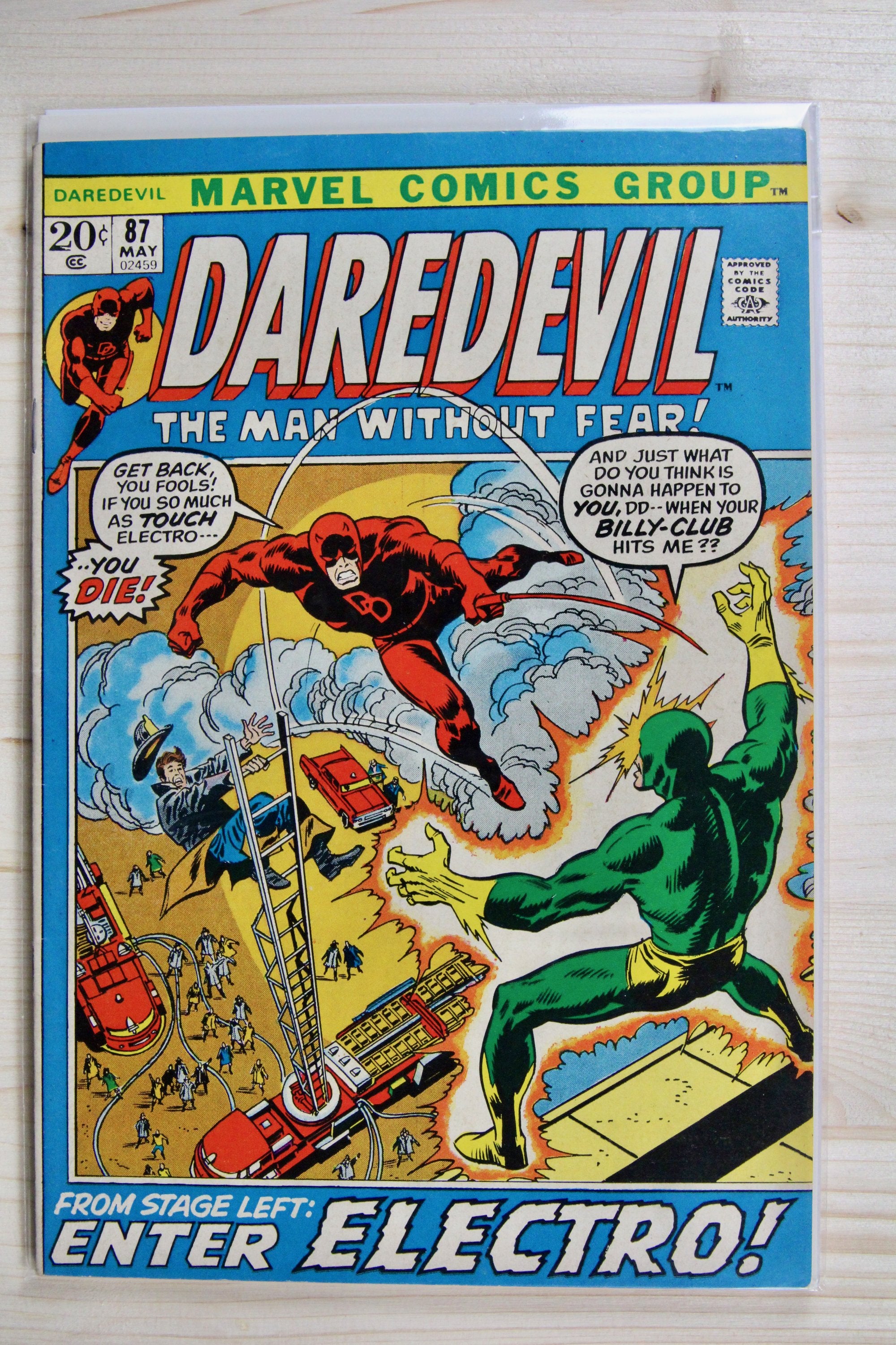 Daredevil #87 – Marvel (1972) 9.0 VF/NM Stan Lee