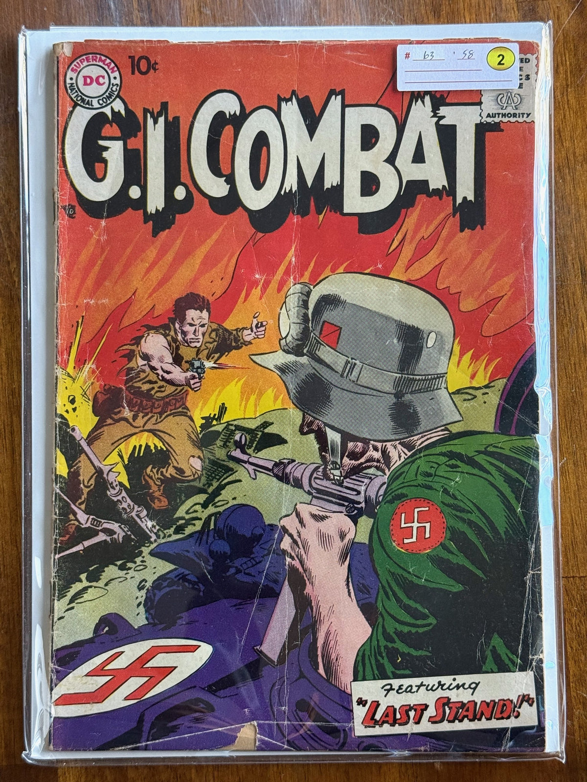 G.I. Combat #63 – DC (1958) 2.5 GD+