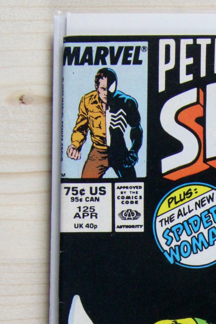 Peter Parker, The Spectacular Spider-Man #125 – Marvel (1987) 8.5 VF+