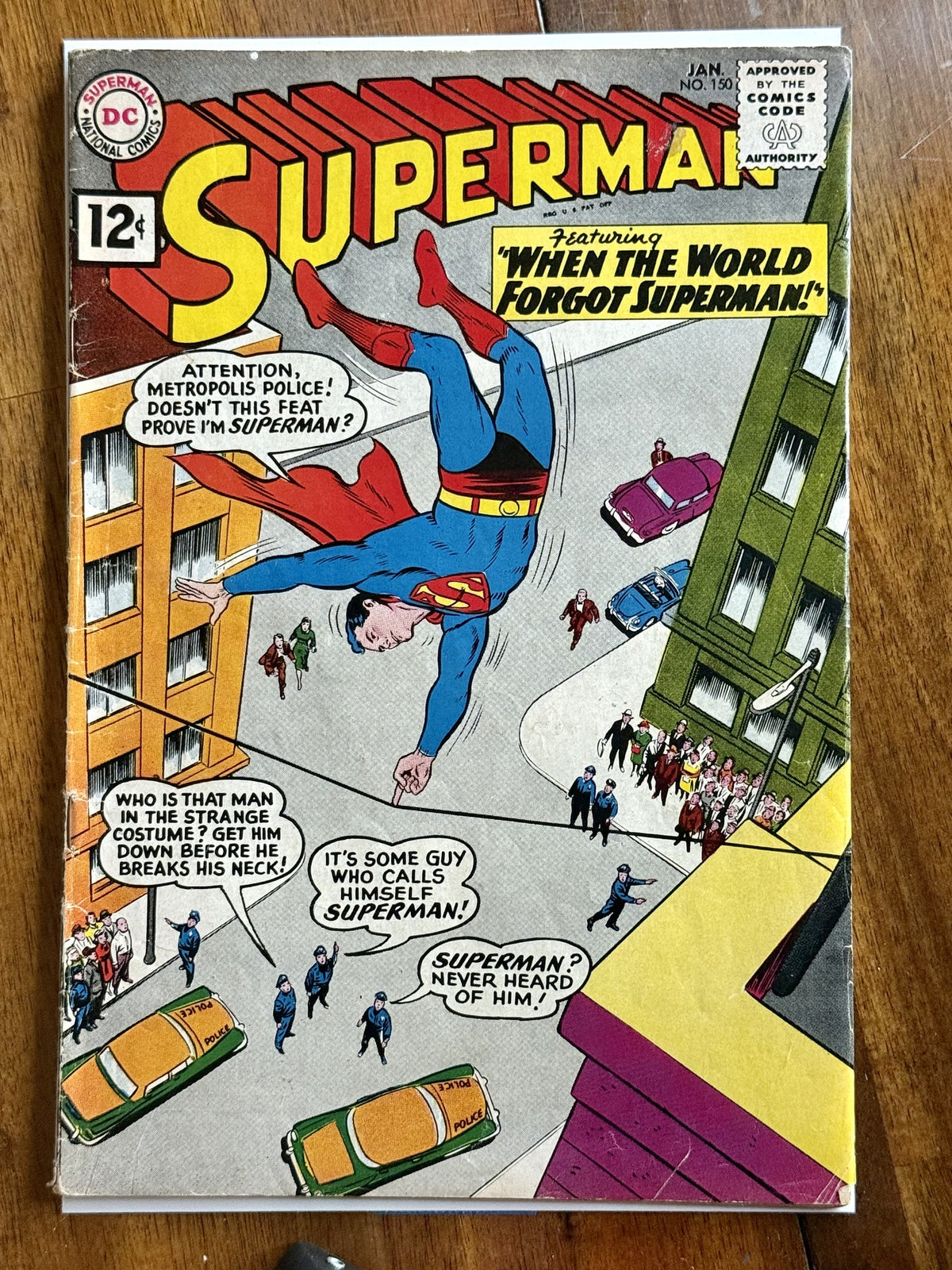 Superman #150 – DC Comics (1962) 5.0 VG/FN