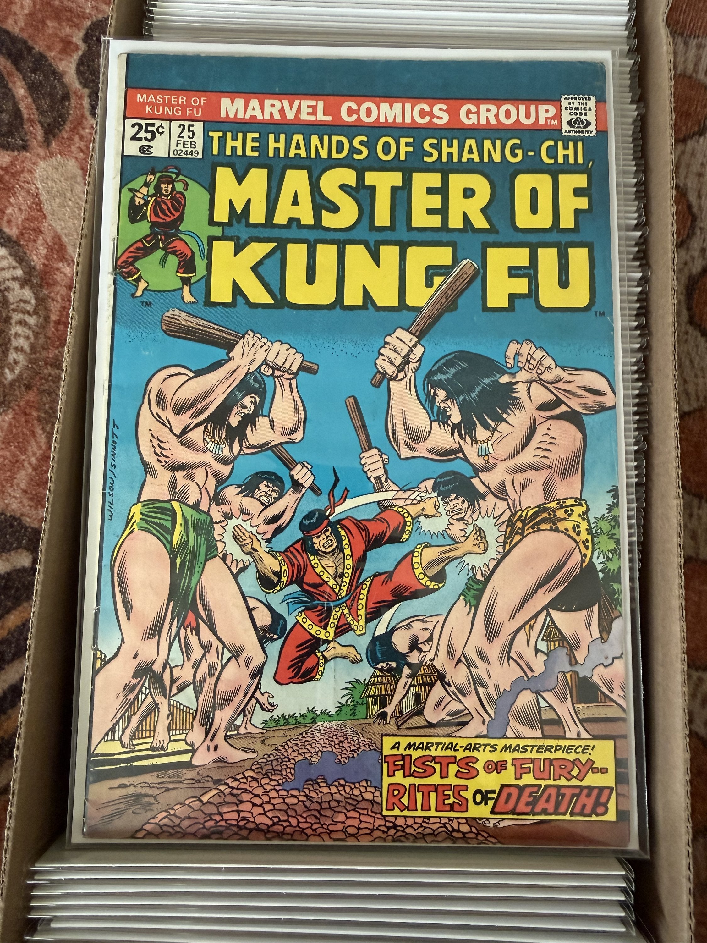 Shang-Chi, Master of Kung Fu #17-125 + King Sized & Annuals – Marvel (1975) (114 Issues)