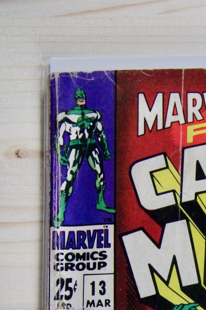 Marvel Super-Heroes #13 – Marvel (1968) 4.0 VG John Romita art | Stan Lee story