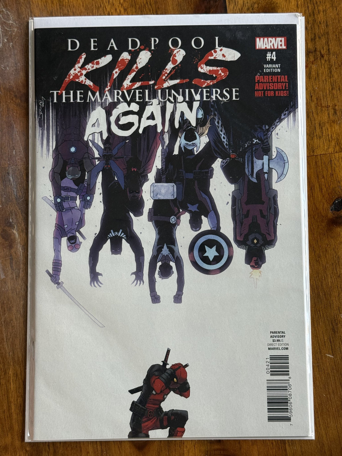 Deadpool Kills The Marvel Universe Again #4 Shalvey Variant – Marvel (2017) 9.6 NM+
