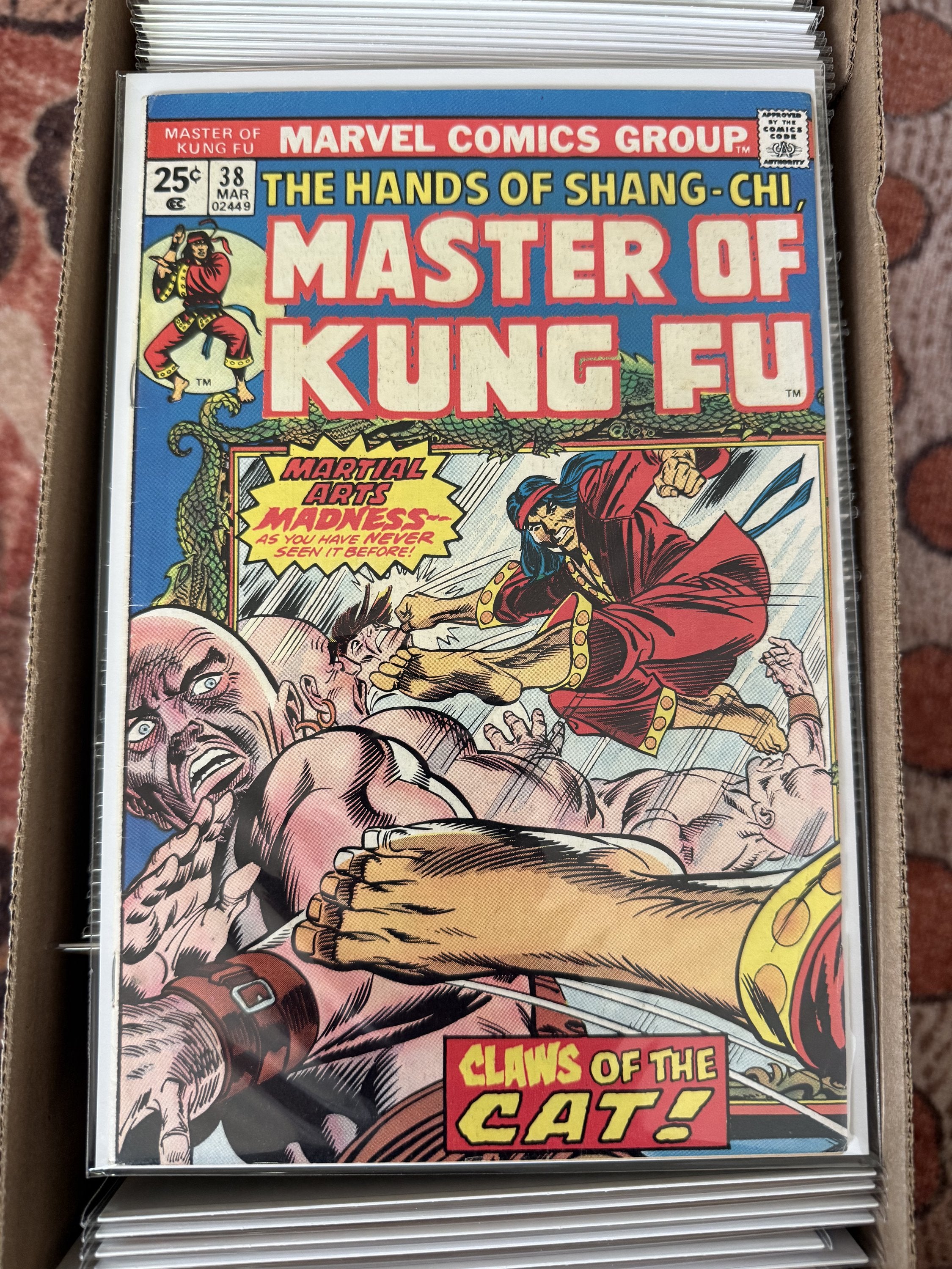 Shang-Chi, Master of Kung Fu #17-125 + King Sized & Annuals – Marvel (1975) (114 Issues)