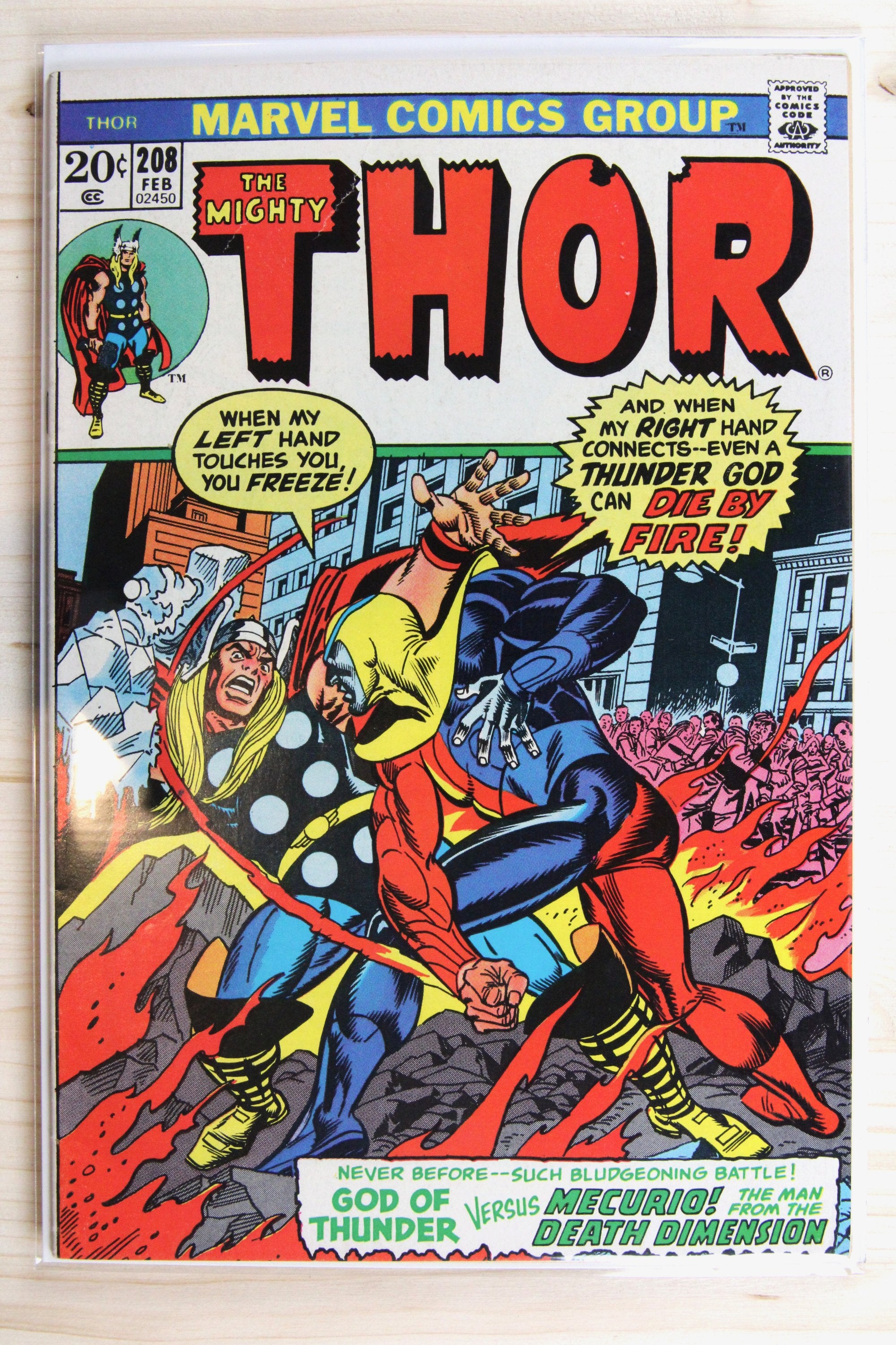 Thor #208 – Marvel (1973) 8.0 VF