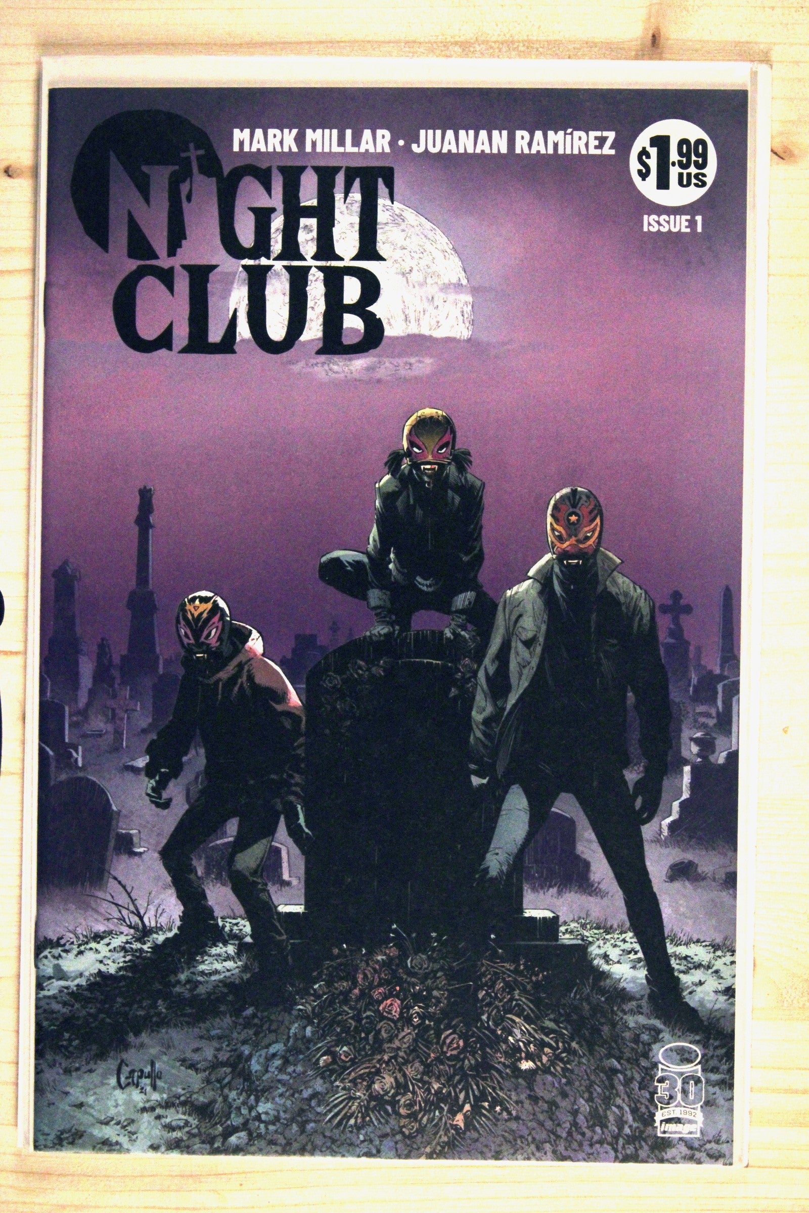 Night Club #1 – Image (2022) 9.6 NM+ Greg Capullo cover