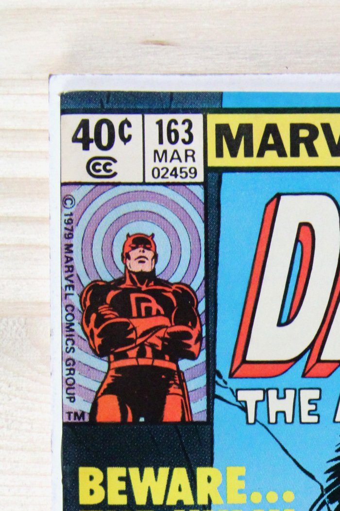 Daredevil #163 – Marvel (1980) 7.5 VF- Frank Miller art | Klaus Janson