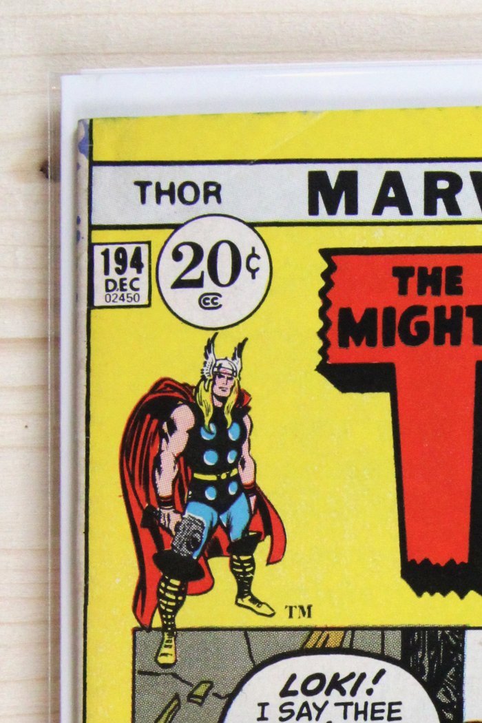 Thor #194 – Marvel (1971) 5.5 FN- Stan Lee