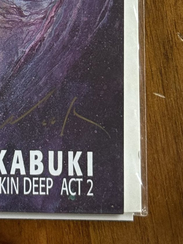 Kabuki: Skin Deep #2 Signed Mack – Caliber Comics (1997) 9.0 VF/NM