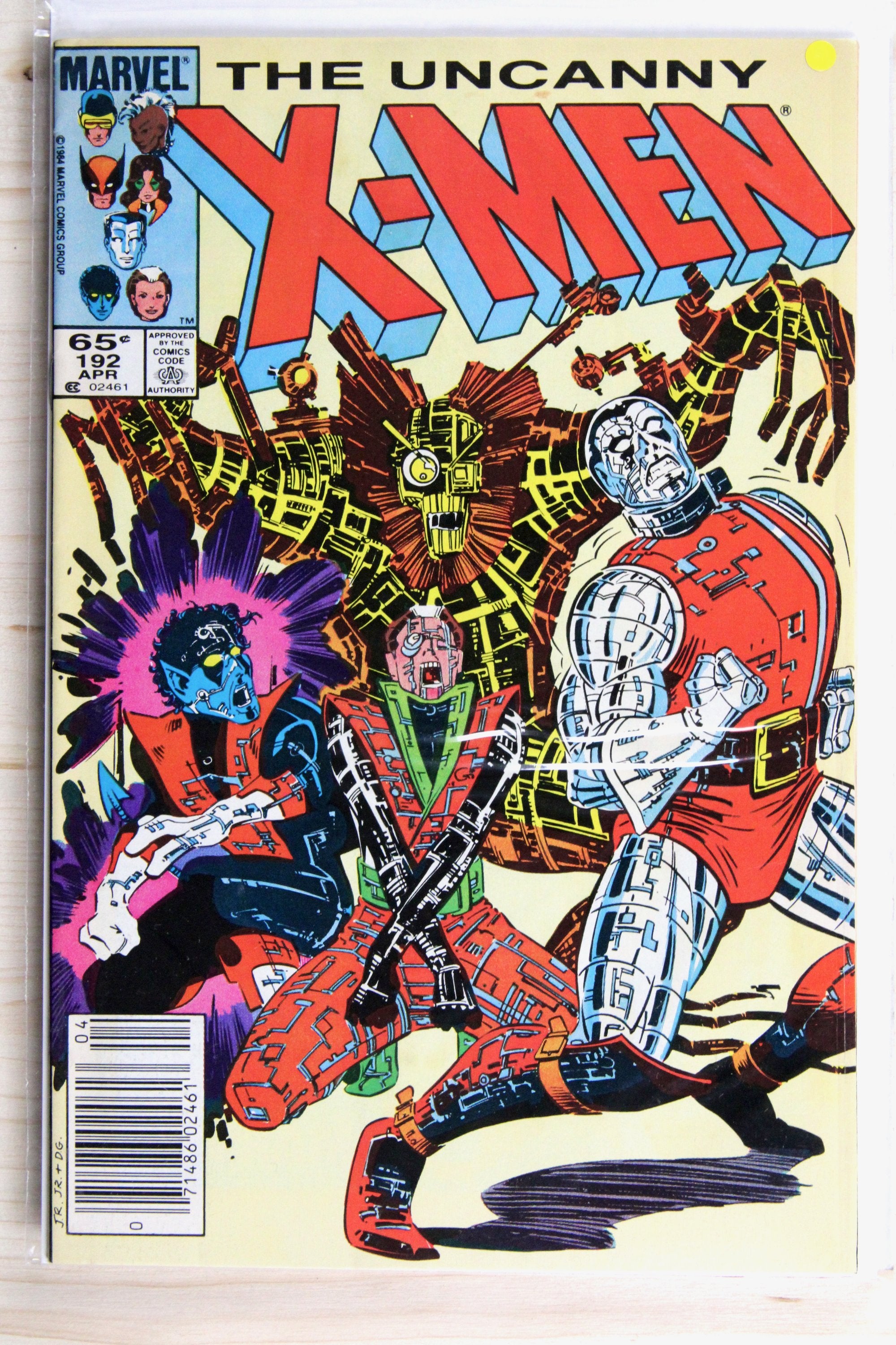 The Uncanny X-Men #192 – Marvel (1985) 9.0 VF/NM Chris Claremont story | Newsstand