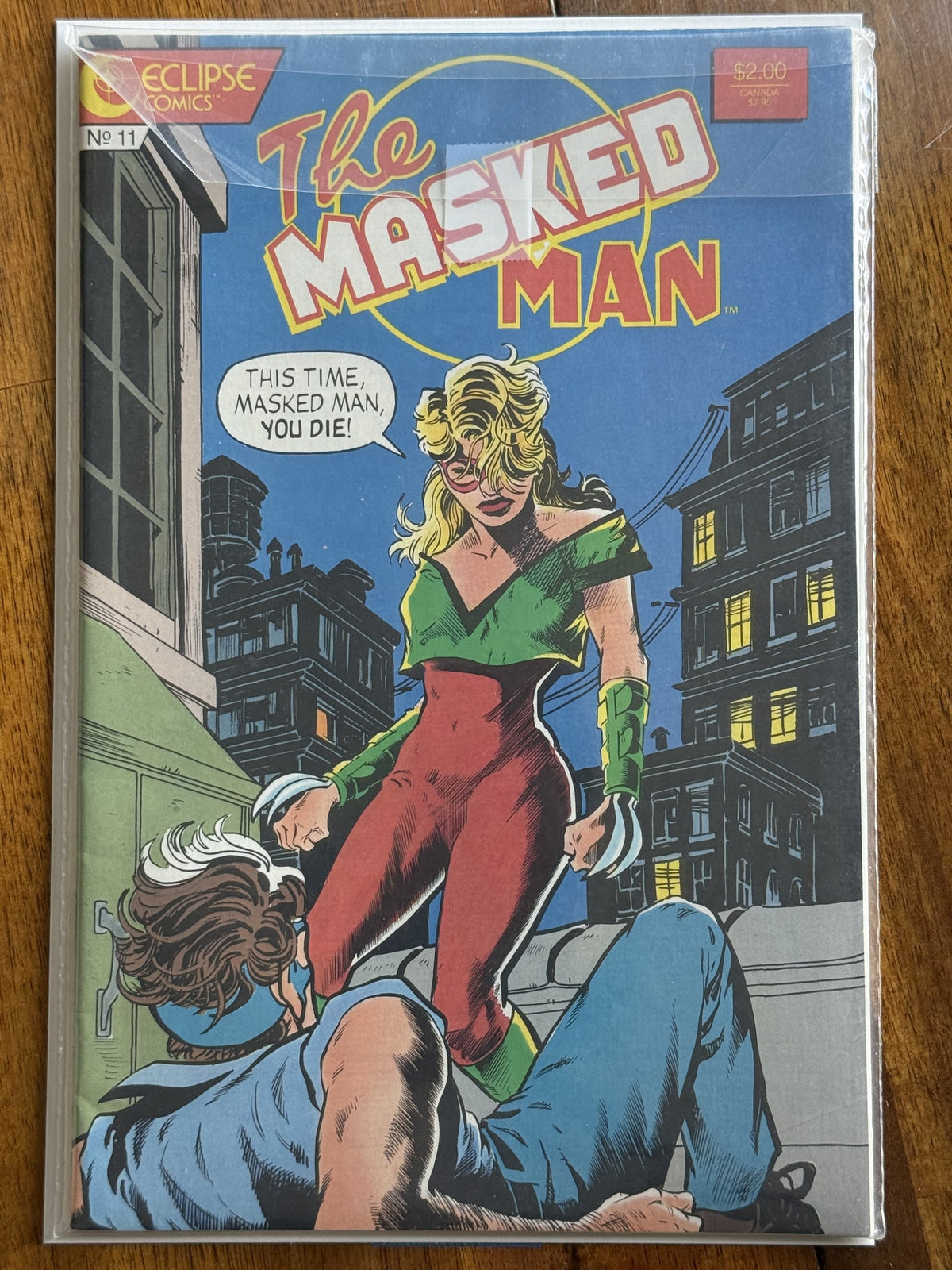 Masked Man #1-12 – Eclipse (1984) Full Series Set