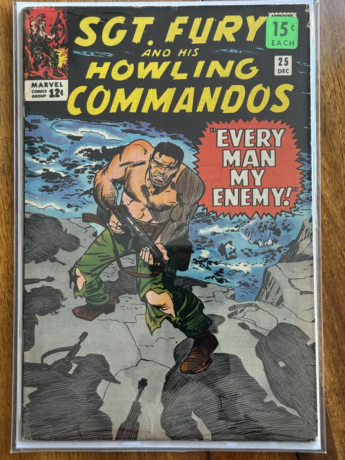 Sgt. Fury and His Howling Commandos #25 – Marvel Comics (1965) 5.0 VG/FN