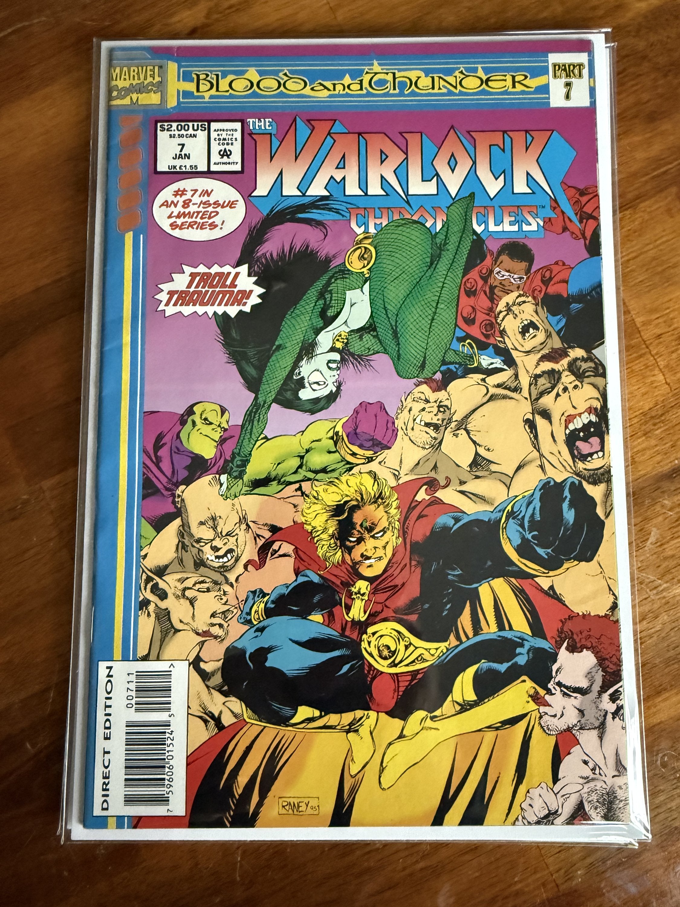 Warlock Chronicles #1-8 – Marvel (1993) Full Series