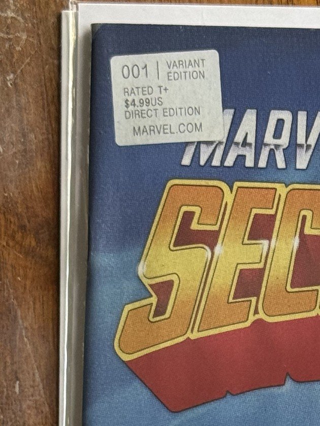 Marvel Super Heroes Secret Wars: Battleworld #1 Action Figure Variant Edition – Marvel (2024) 9.6 NM+