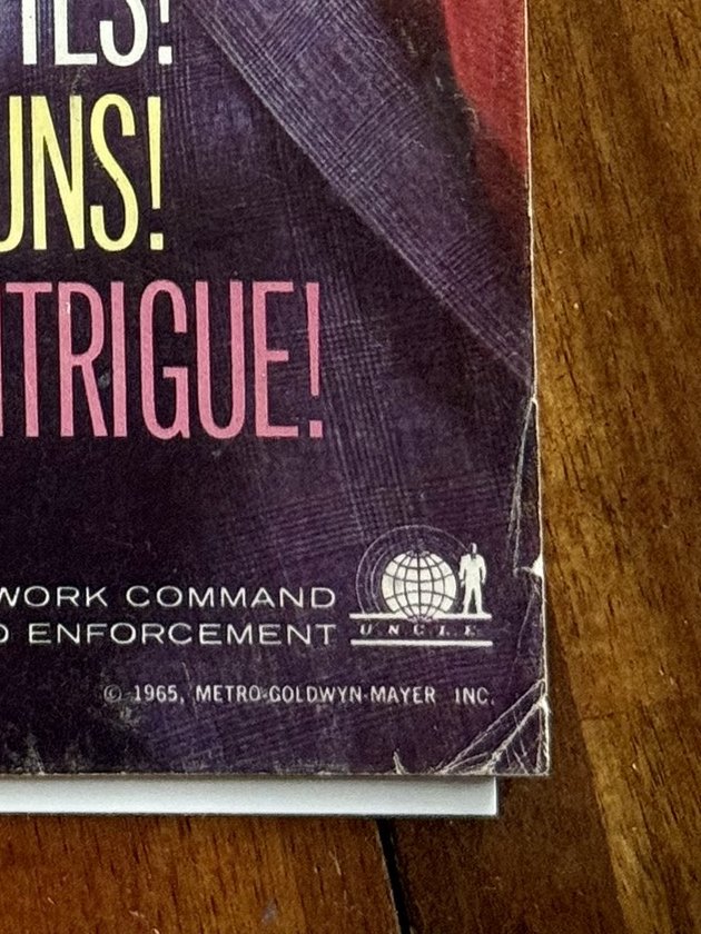 The Man From U.N.C.L.E. #1 – Western Publishing (1965) 4.5 VG+