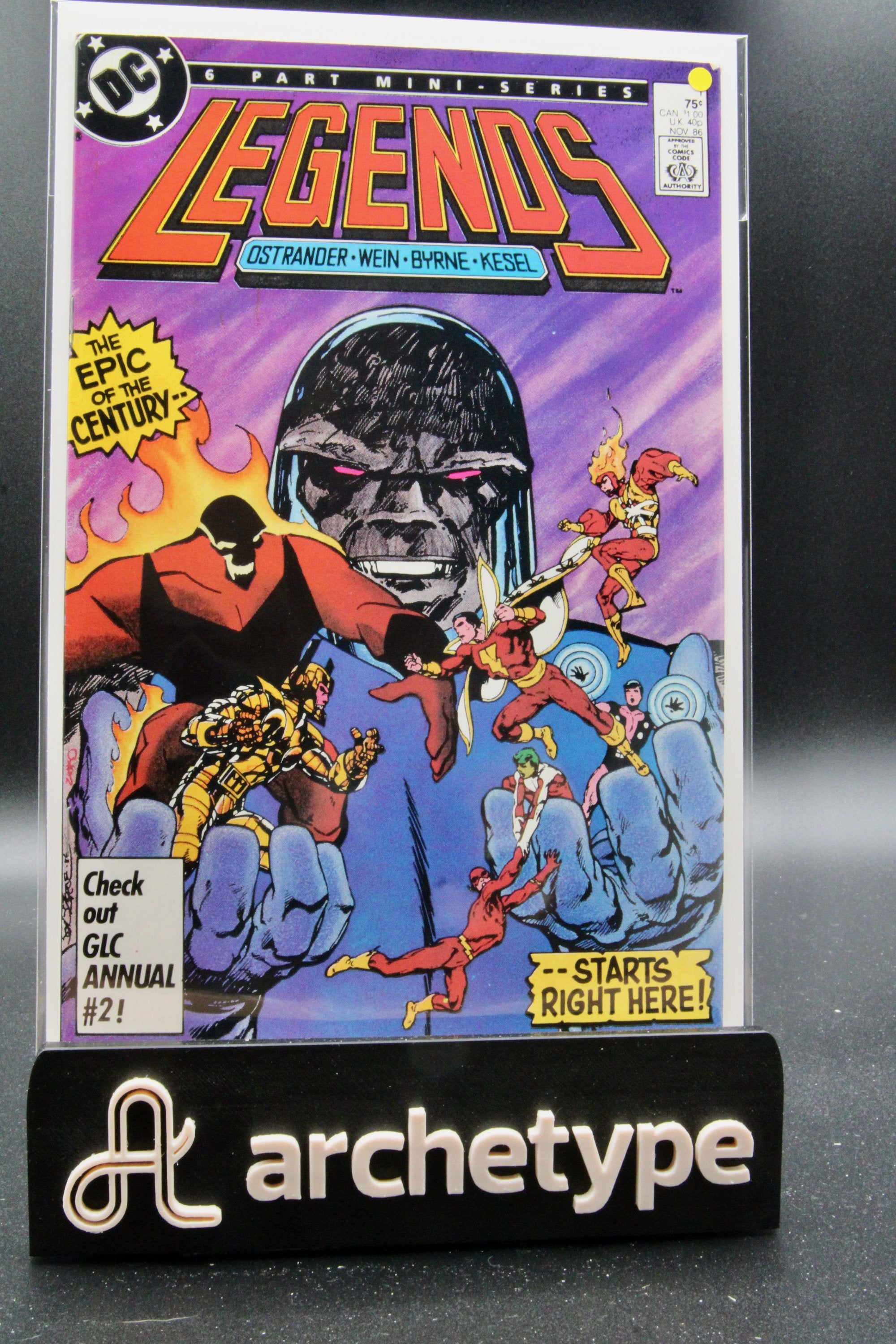 Legends #6 – DC (1987) "Justice League" Legends | John Byrne art