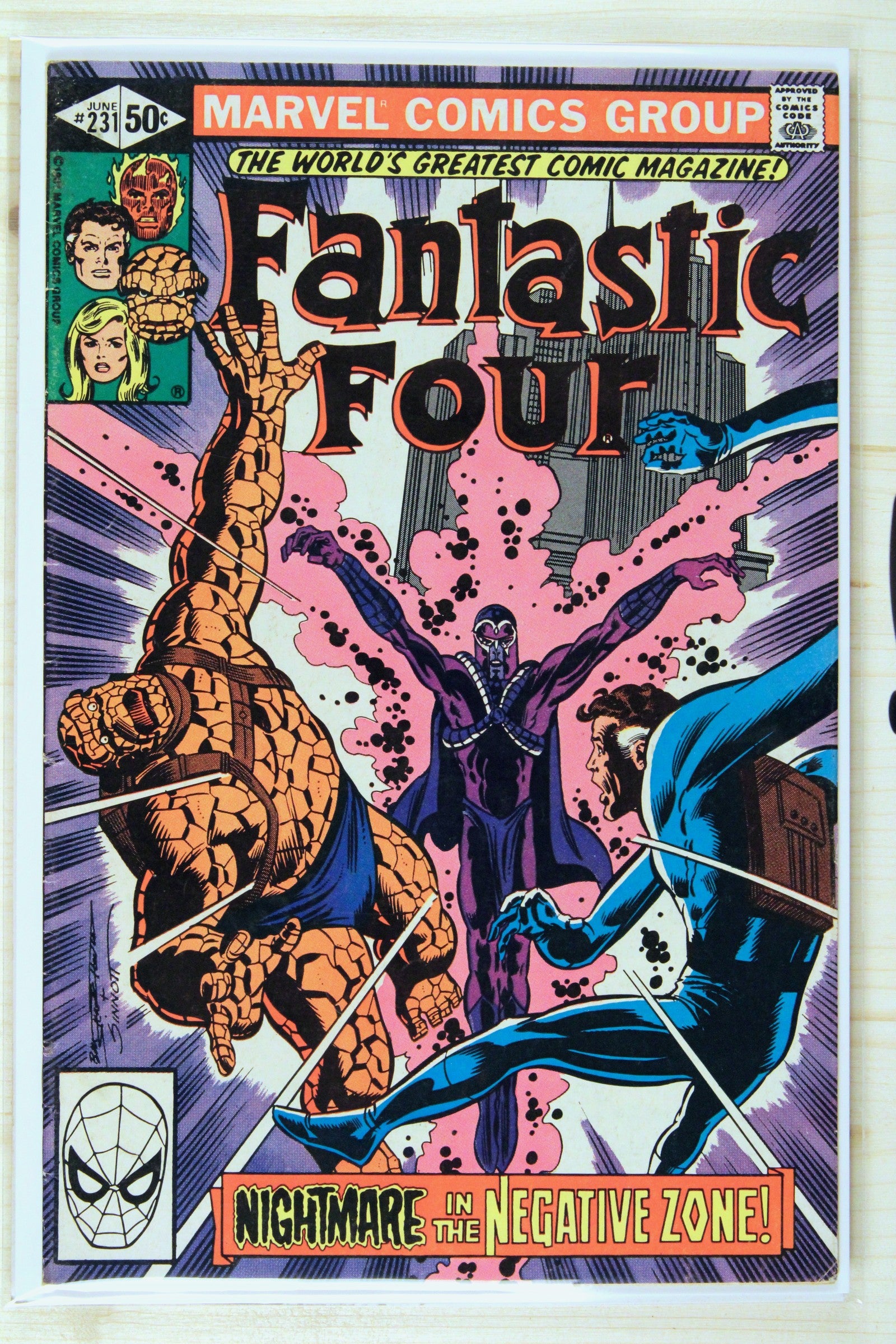 Fantastic Four #231 – Marvel (1981) 7.5 VF- Joe Sinnott art