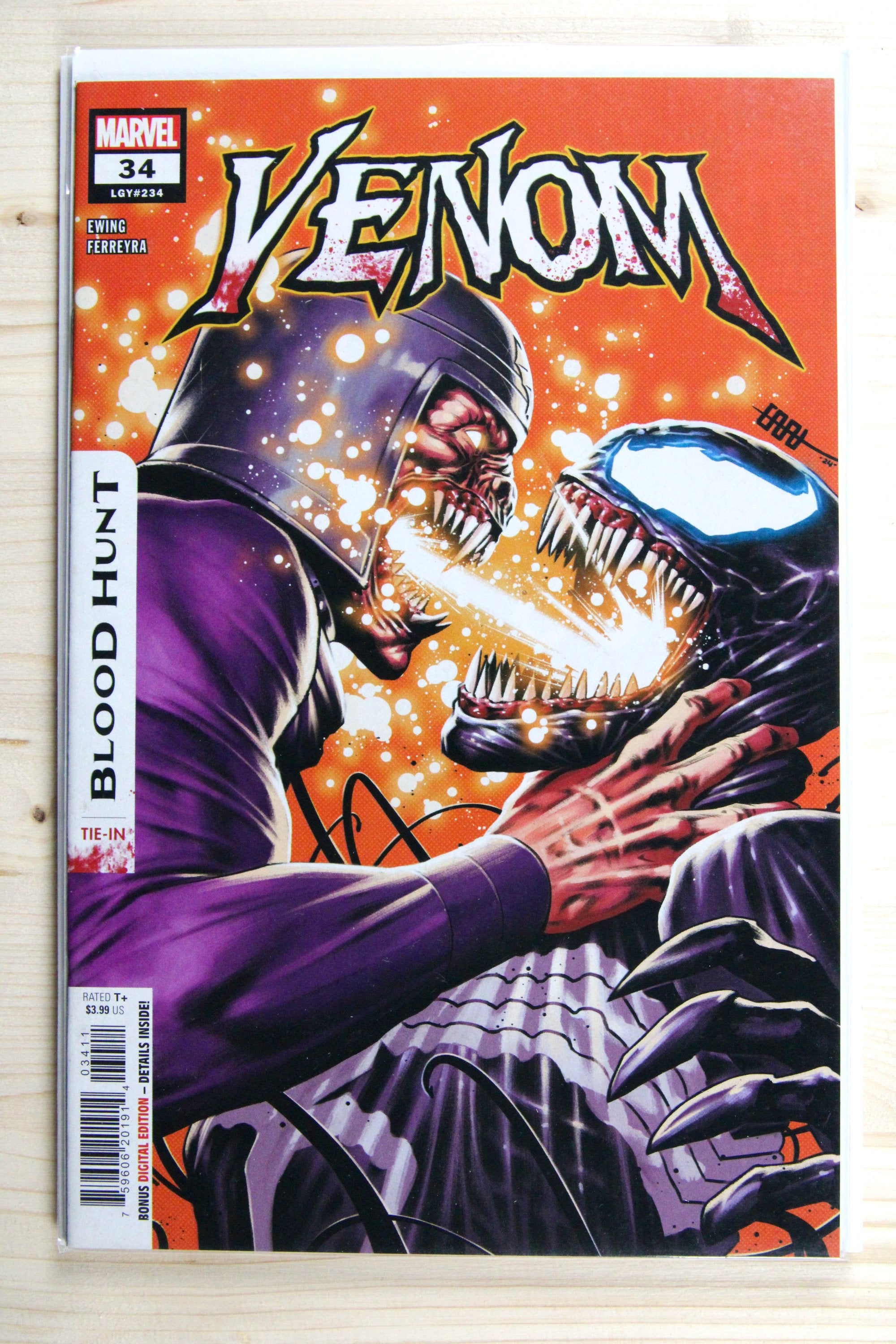 Venom #34 – Marvel (2024) 9.6 NM+ "Avengers" Blood Hunt