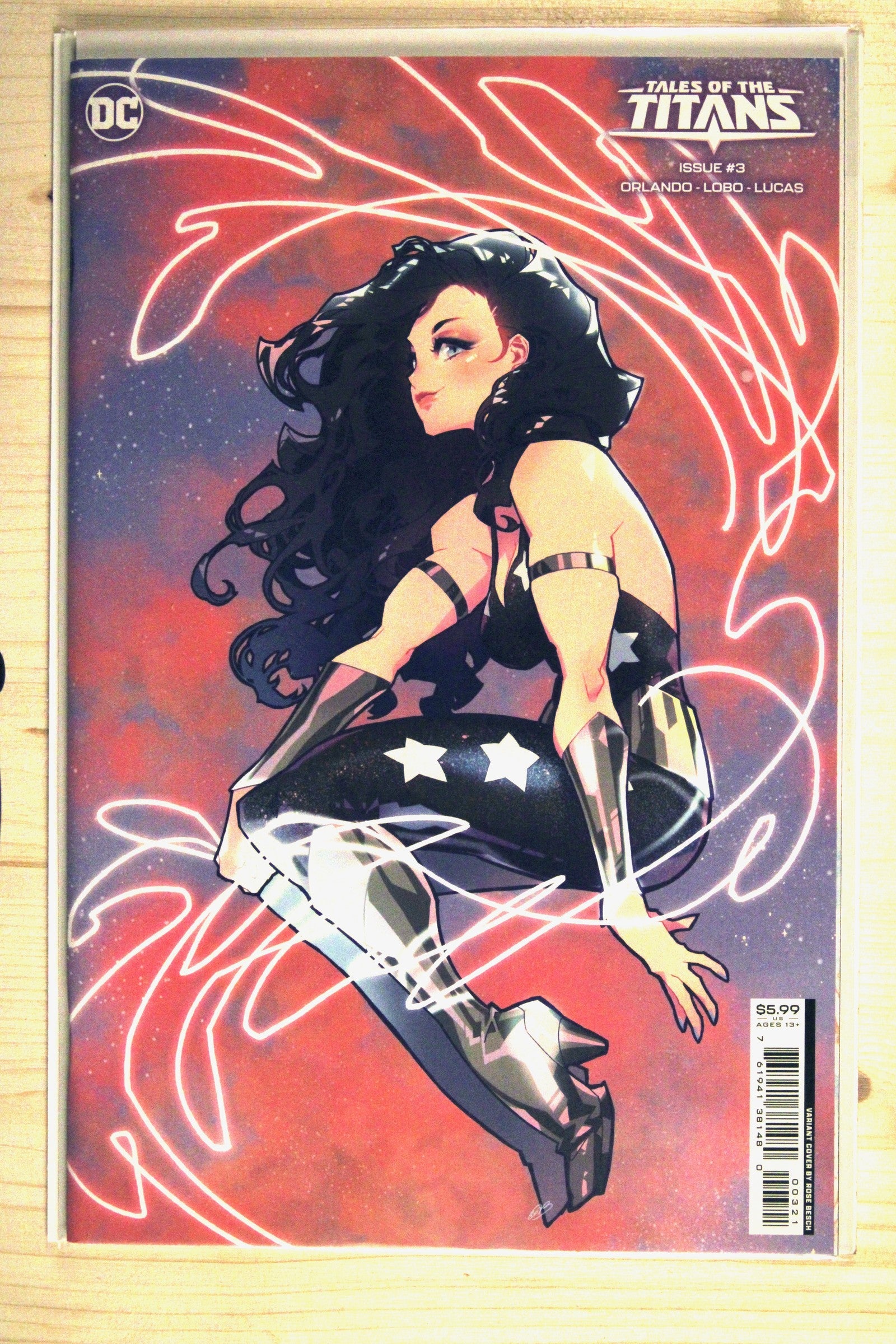 Tales of the Titans #3 – DC (2023) 9.6 NM+ Rose Besch Variant