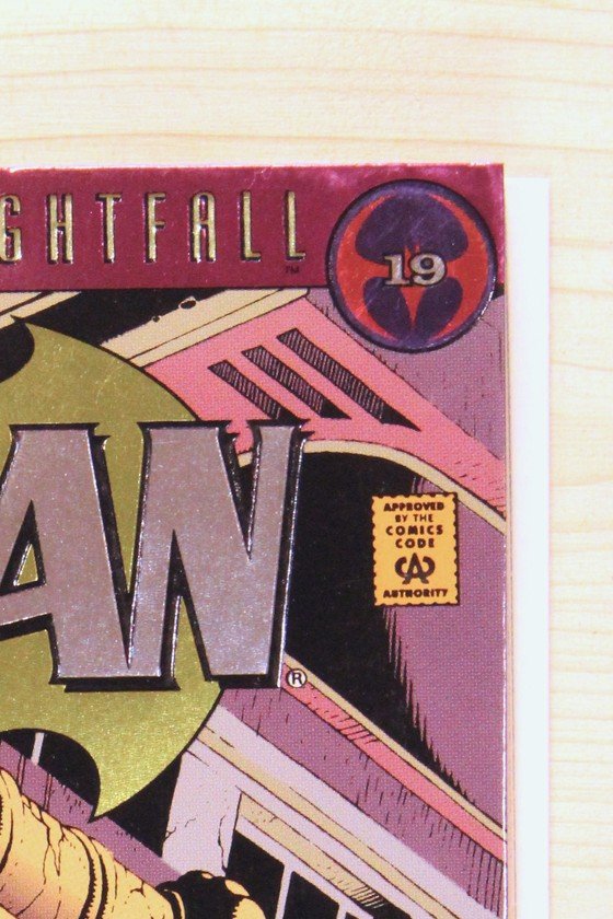 Batman #500 – DC (1993) 9.4 NM Knightfall | Terry Austin | Collector's Edition with embossed foil cover featuring die-cut gatefold