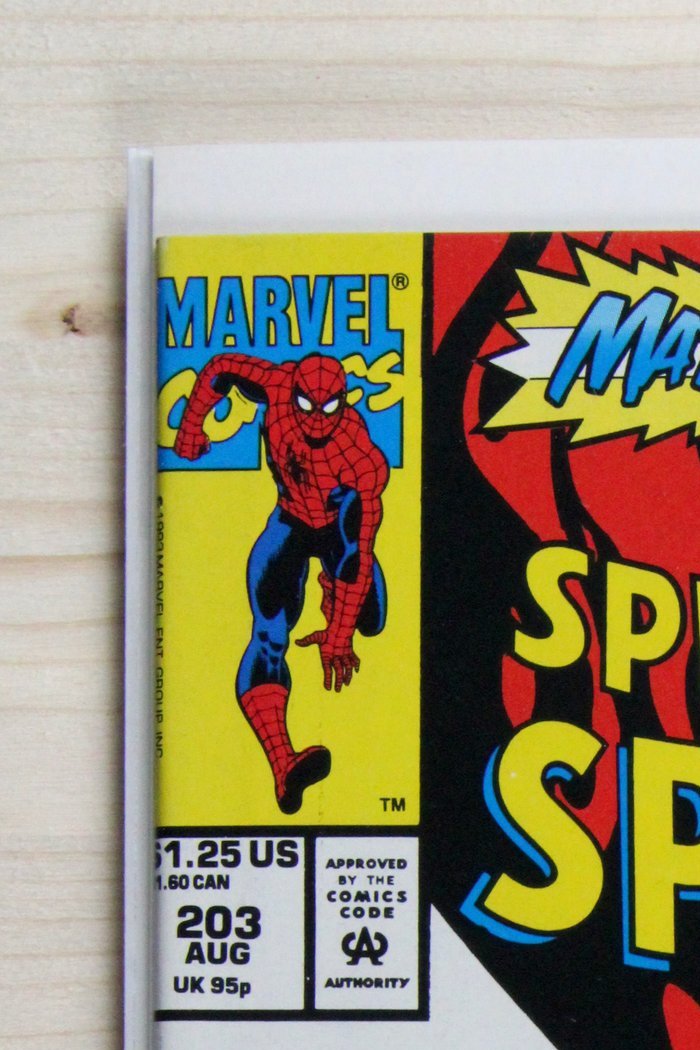 The Spectacular Spider-Man #203 – Marvel (1993) 9.2 NM- Maximum Carnage