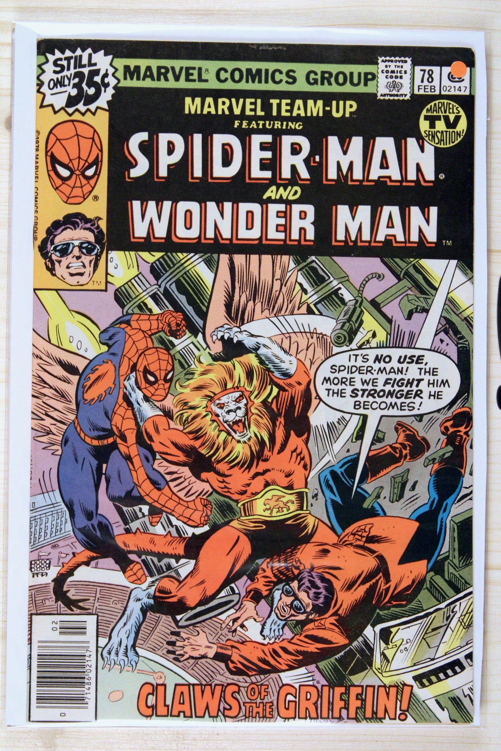Marvel Team-Up #78 – Marvel (1979) 7.5 VF- Newsstand Edition