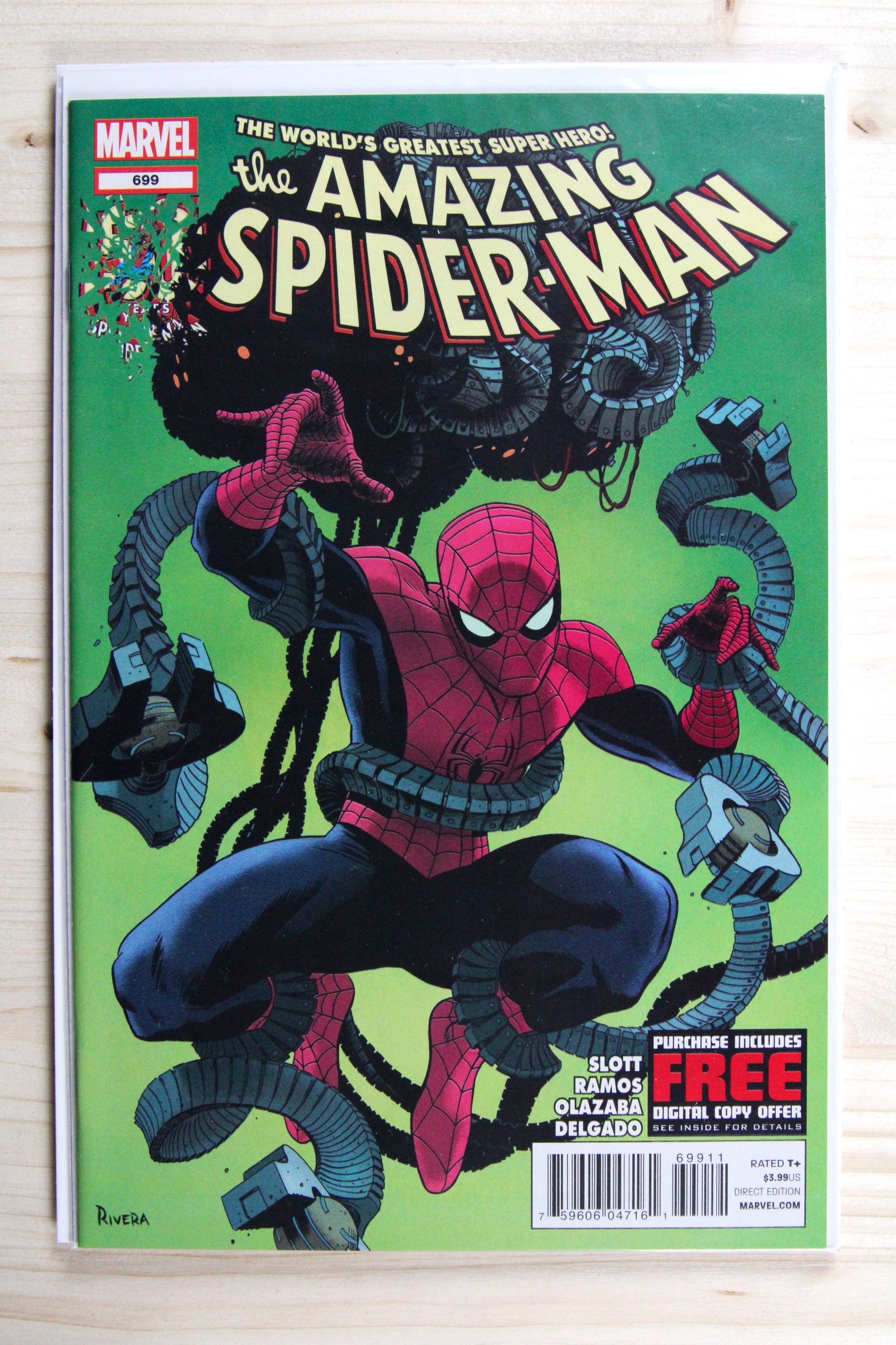 The Amazing Spider-Man #699 – Marvel (2013) 9.4 NM Dying Wish