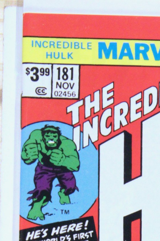 The Incredible Hulk #181 – Marvel (2023) 9.6 NM+ Facsimile