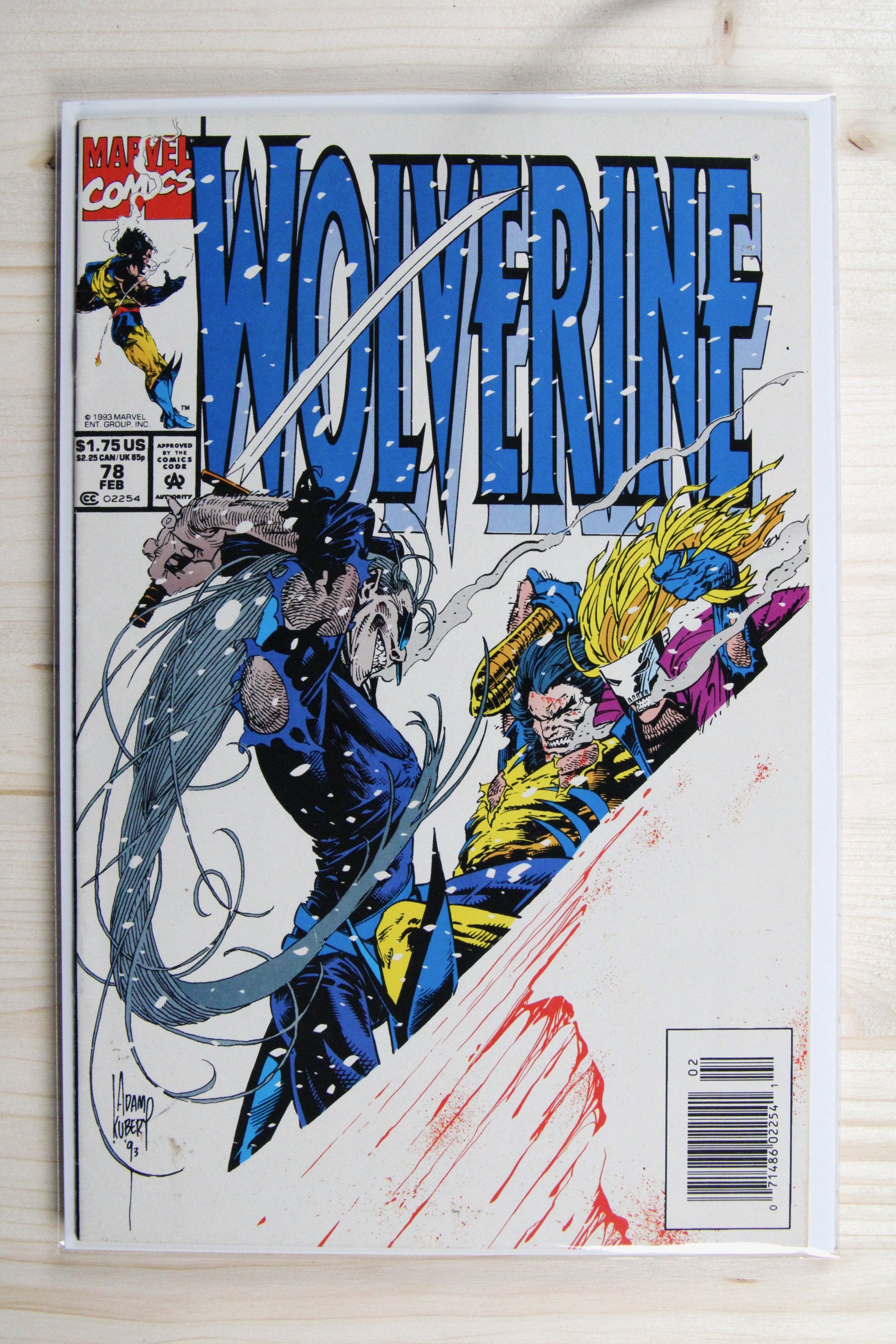 Wolverine #78 – Marvel (1993) 8.5 VF+ Newsstand