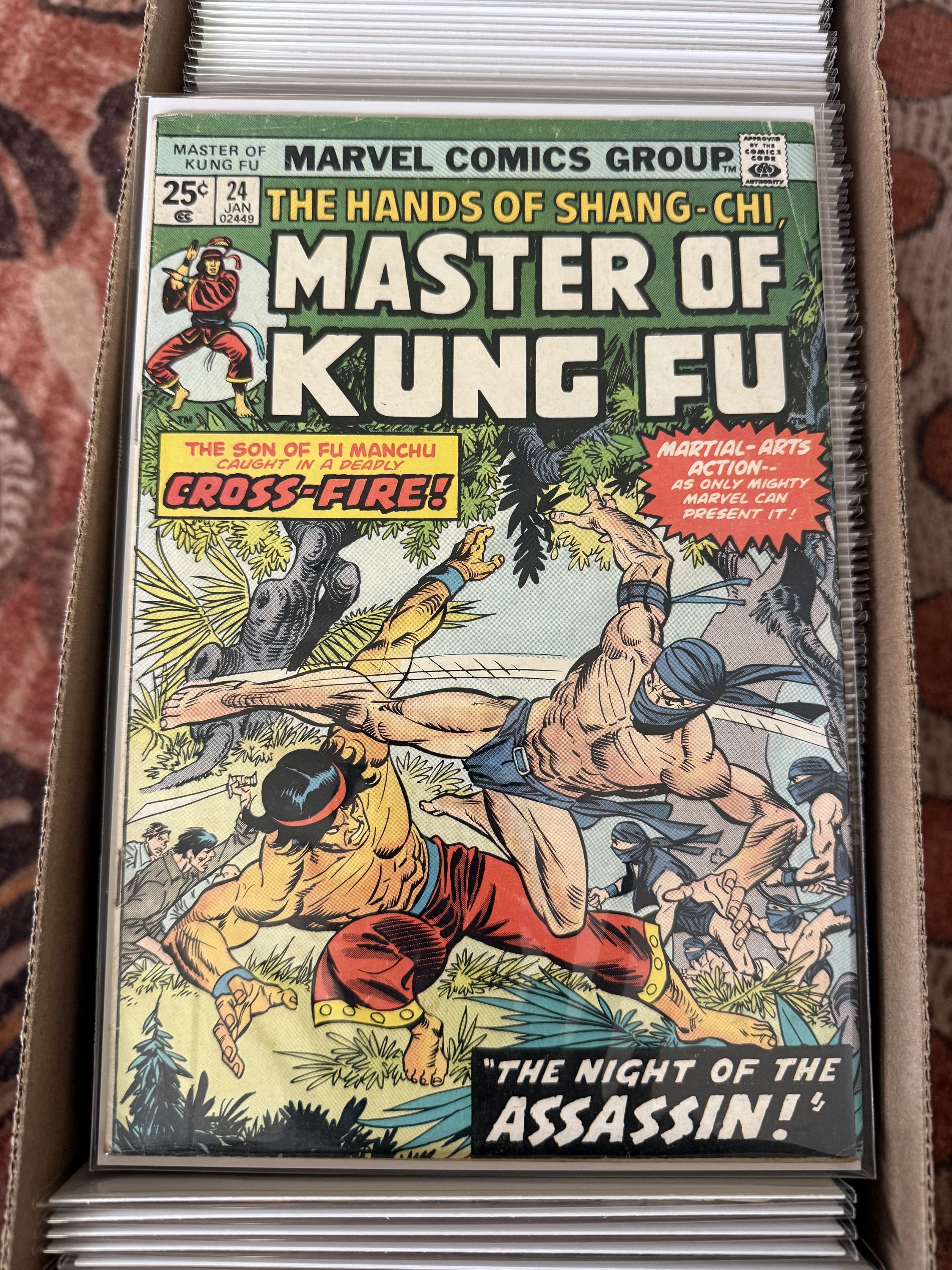 Shang-Chi, Master of Kung Fu #17-125 + King Sized & Annuals – Marvel (1975) (114 Issues)