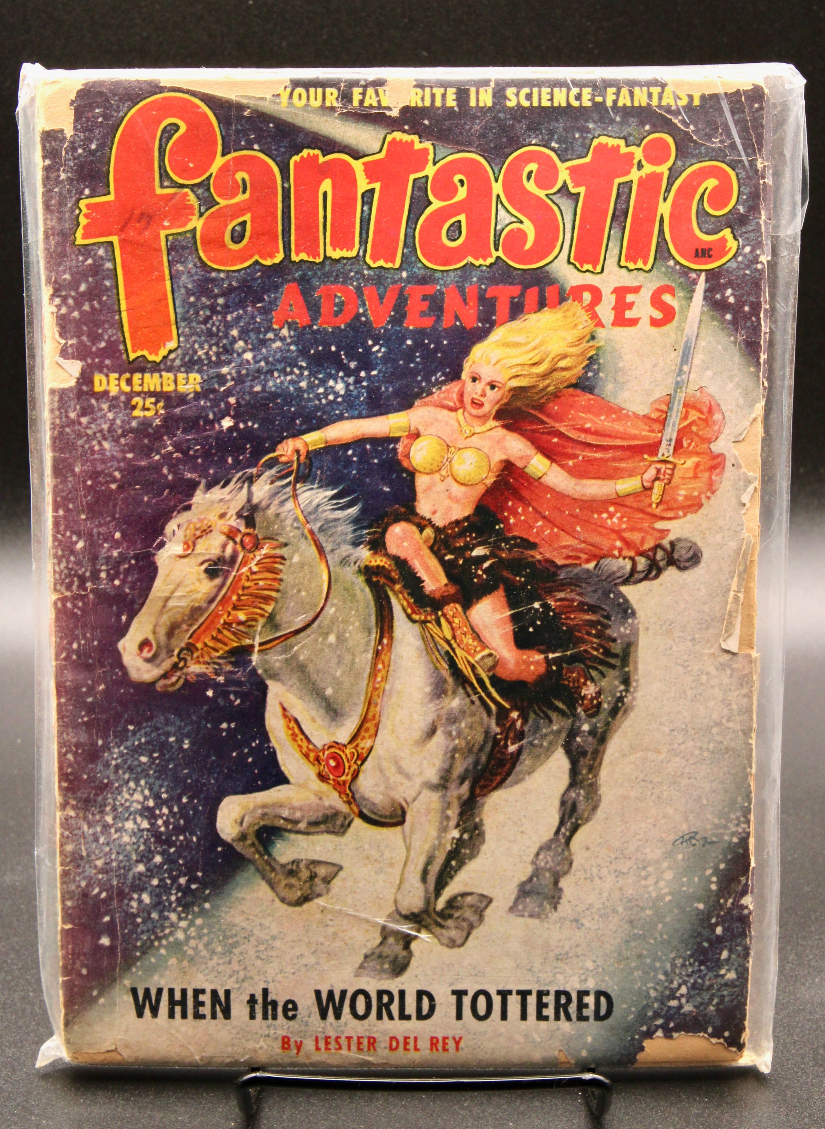 Fantastic Adventures #12 - Ziff-Davis (1950) Pulp Book