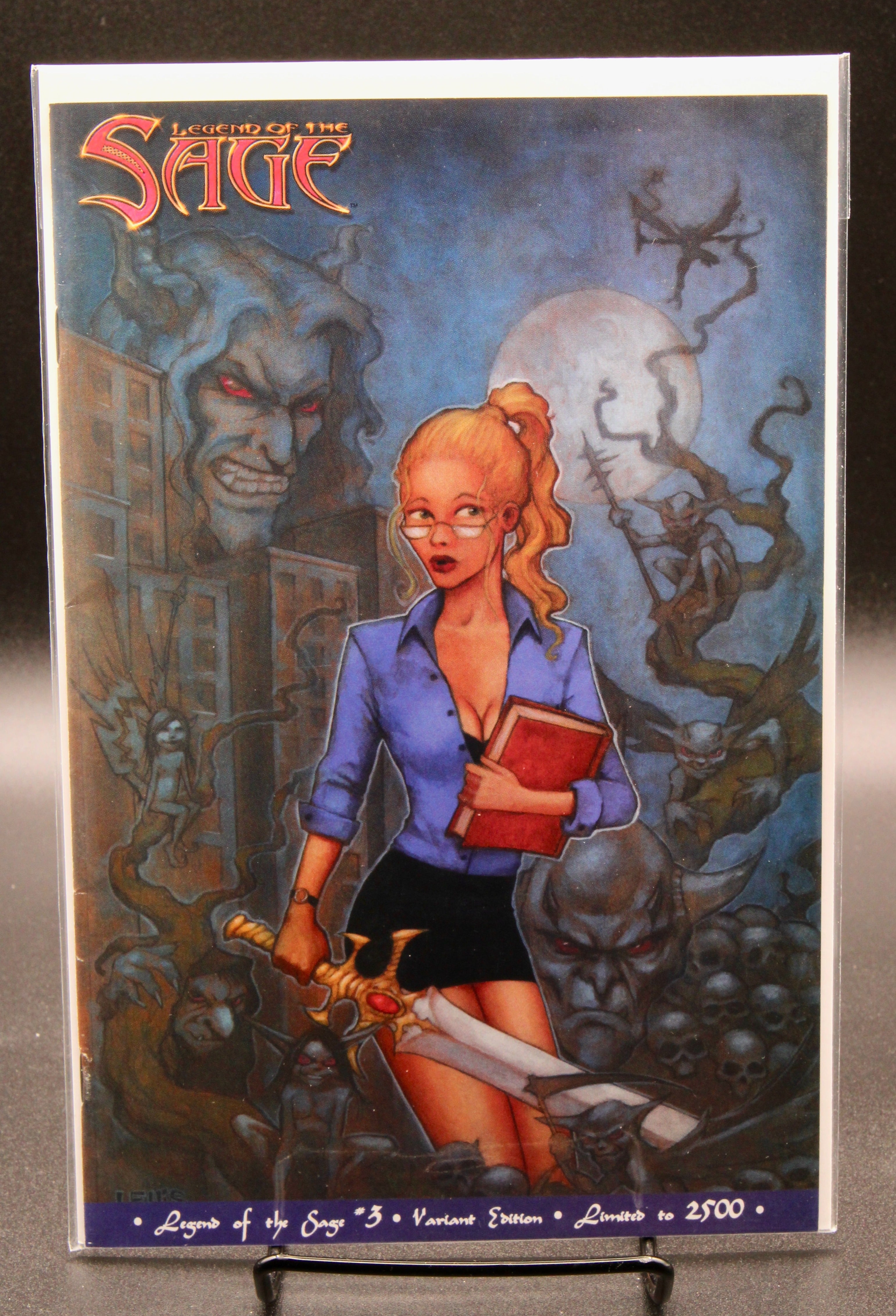 Legend of the Sage #3 Comic Book (2001) /2500 Variant Issue