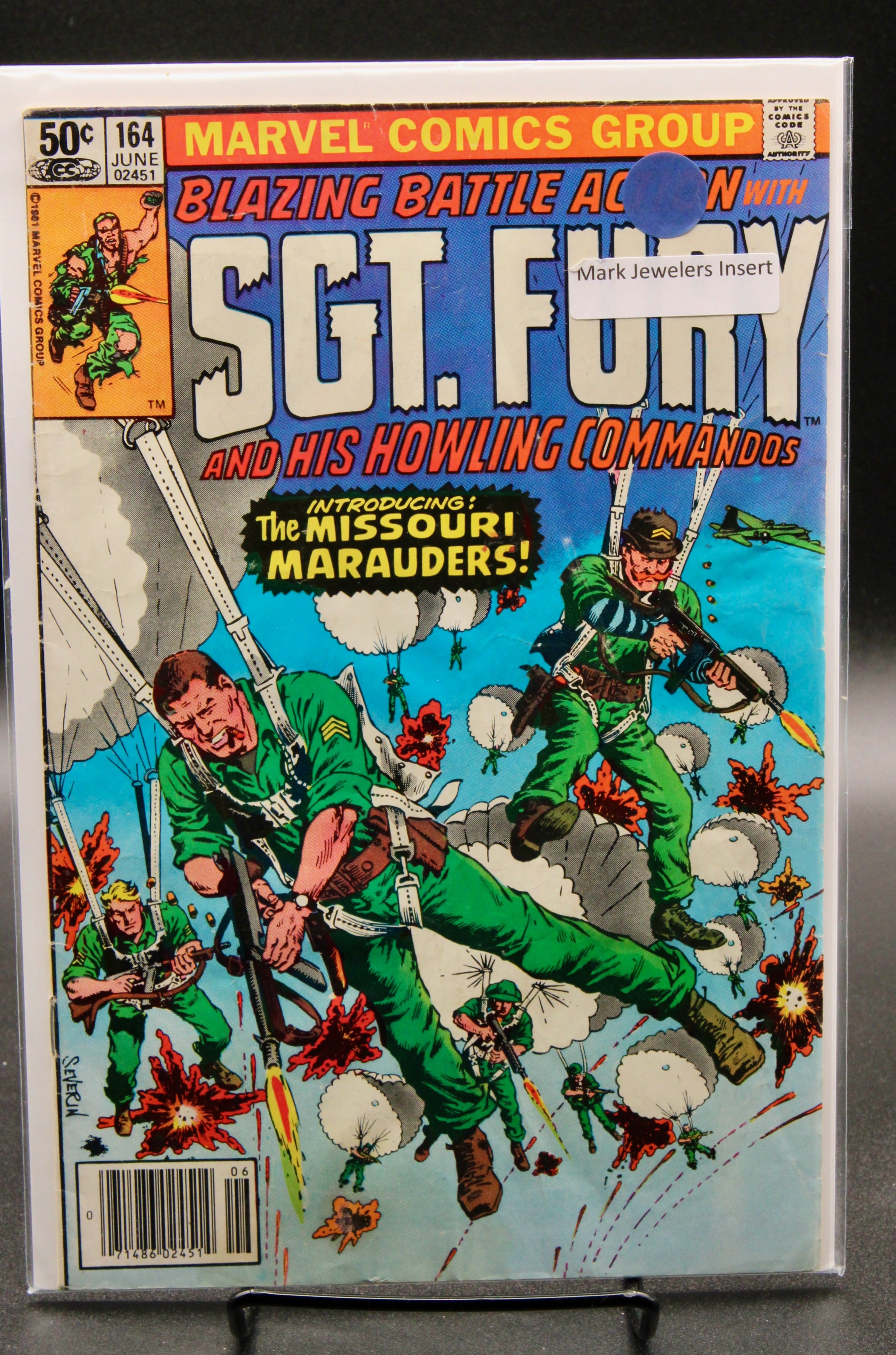 Sgt. Fury and His Howling Commandos – Marvel (1981) Mark Jewelers