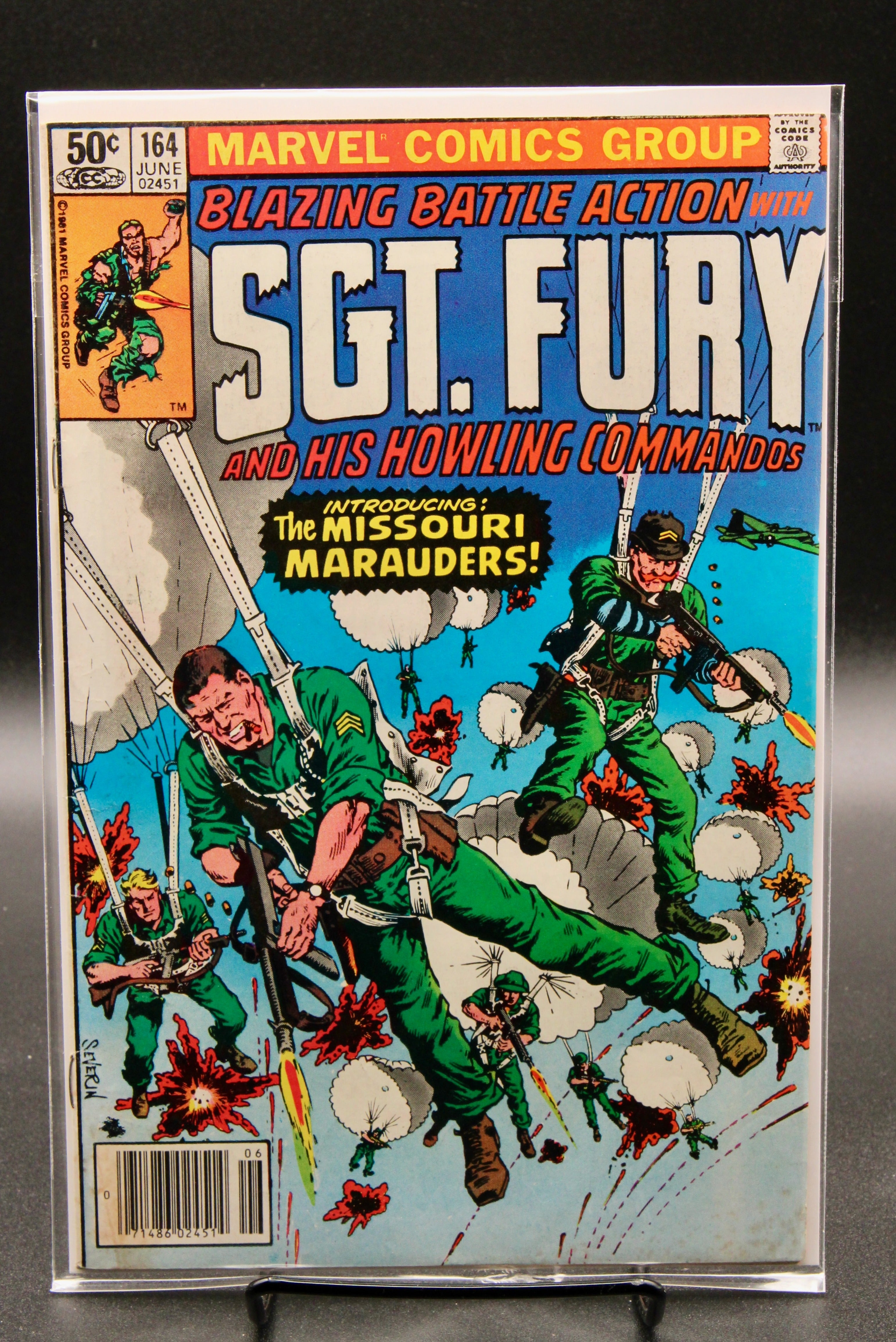Sgt. Fury and His Howling Commandos : The Missouri Marauders! #164 – Marvel (198