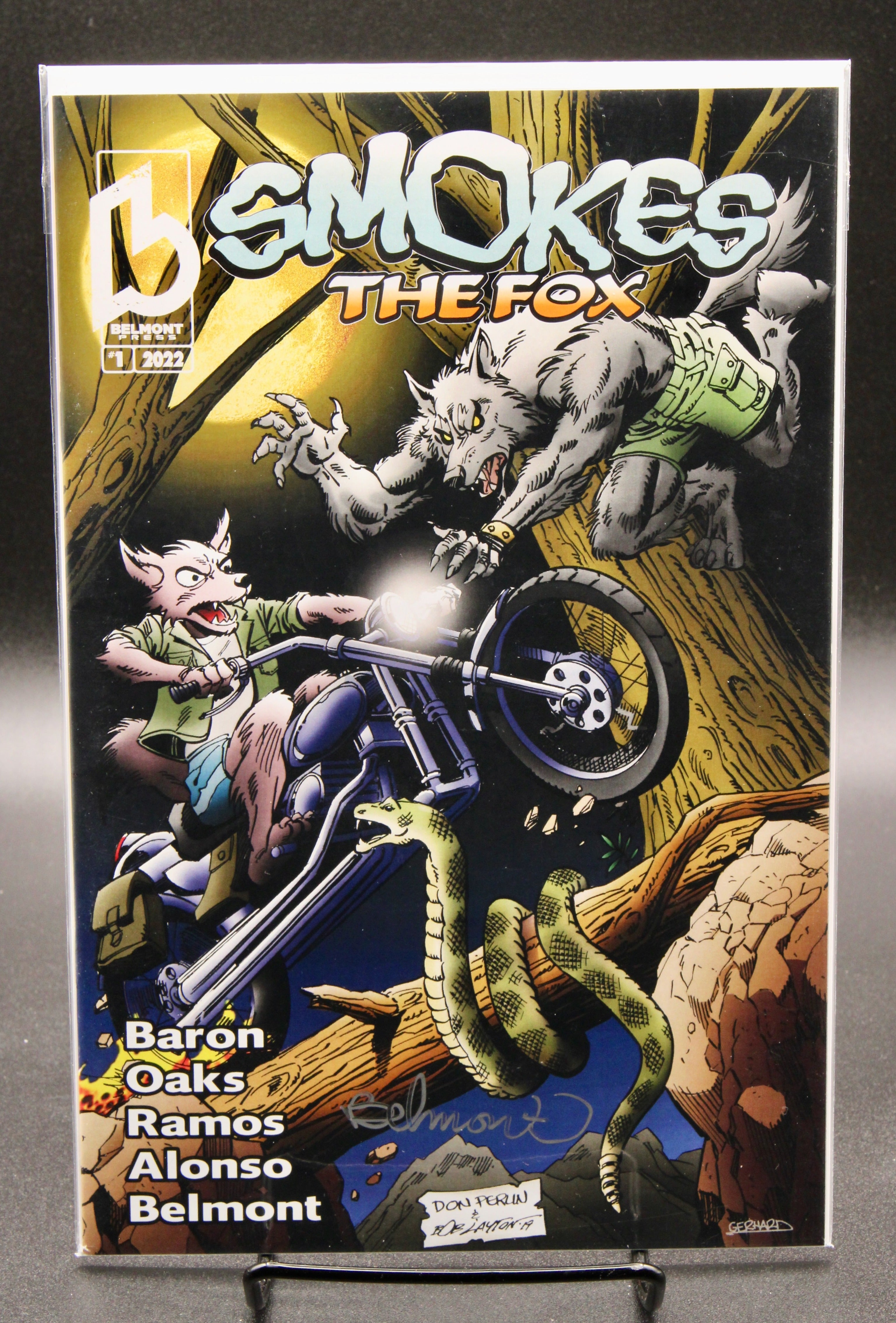Smokes the Fox #1 Comic Book (2013) Signed Edition