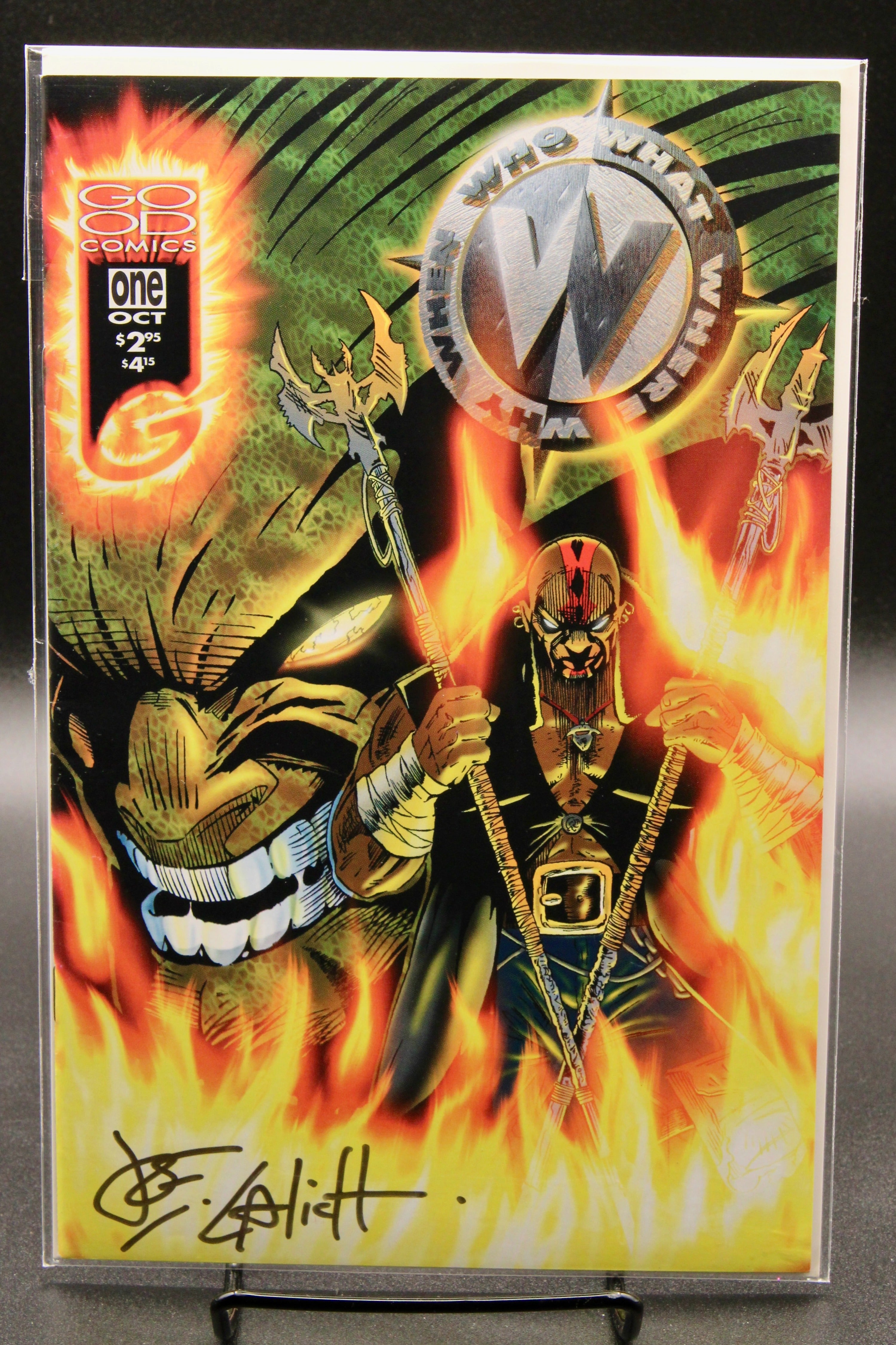 W #1 – Good Comics (1996) Signed