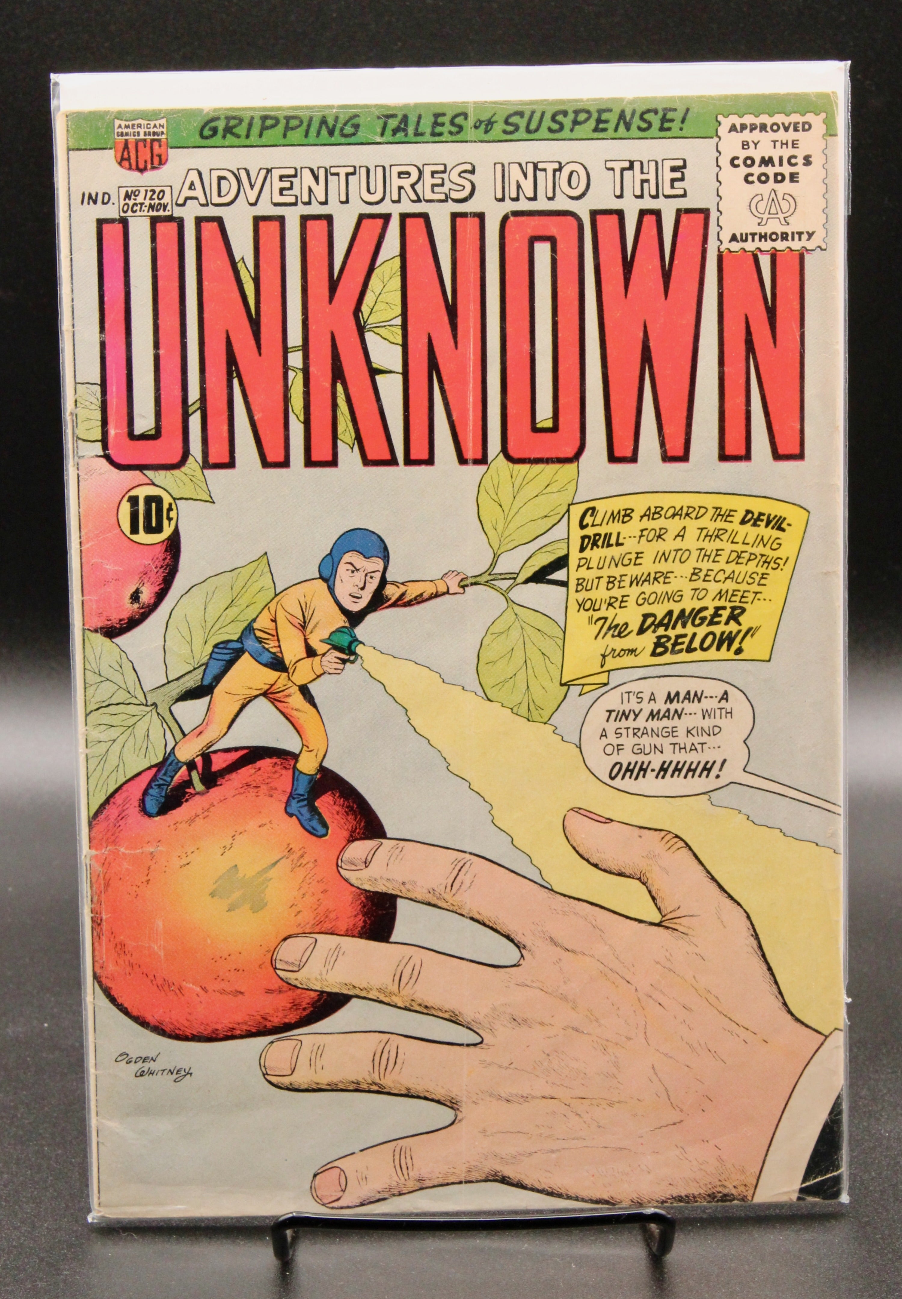 Adventures into the Unknown #120 – American Comics Group (1960) Box5