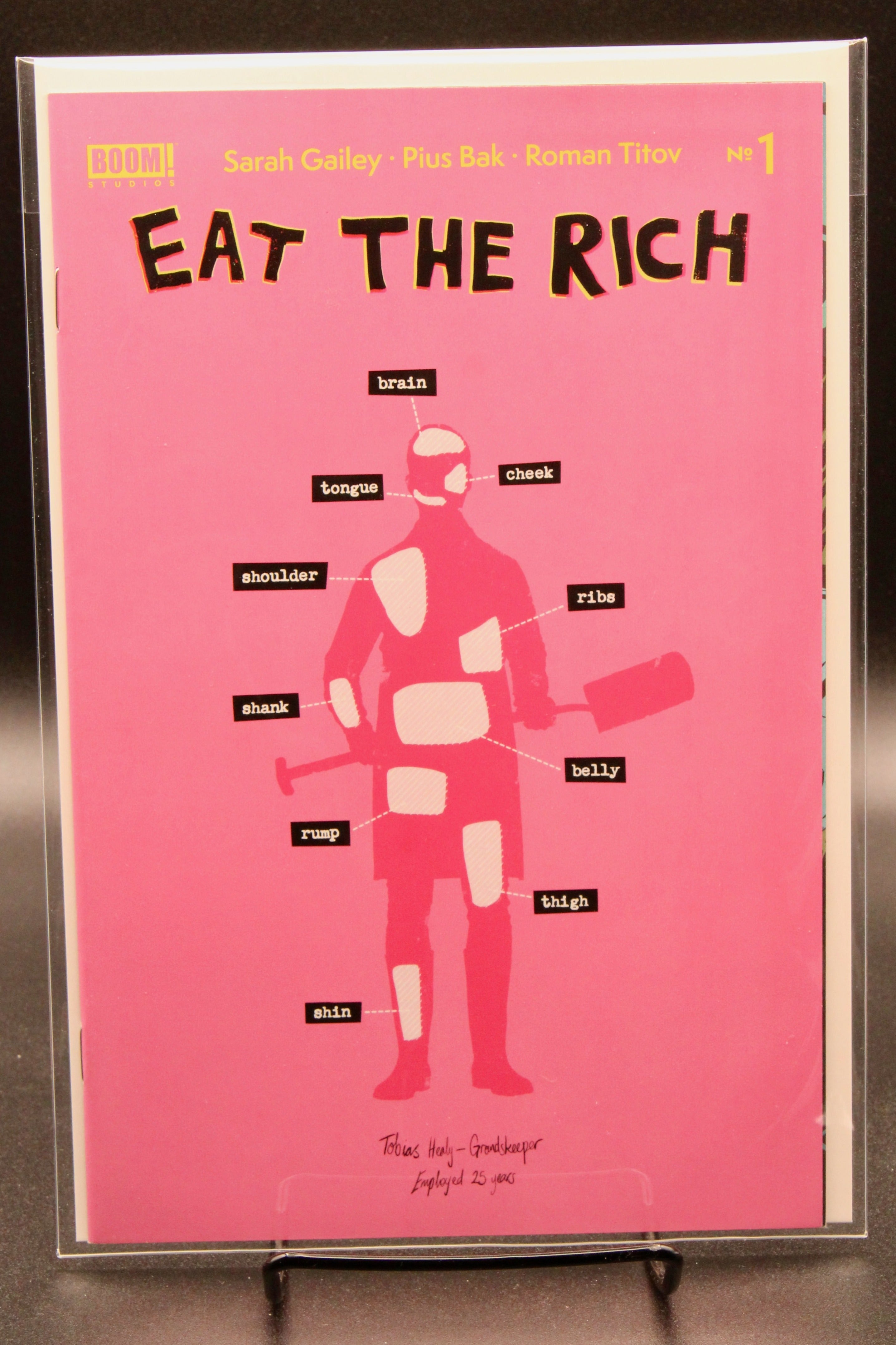 Eat the Rich #2 - Boom Studios (2021) Comic Book Error Cover