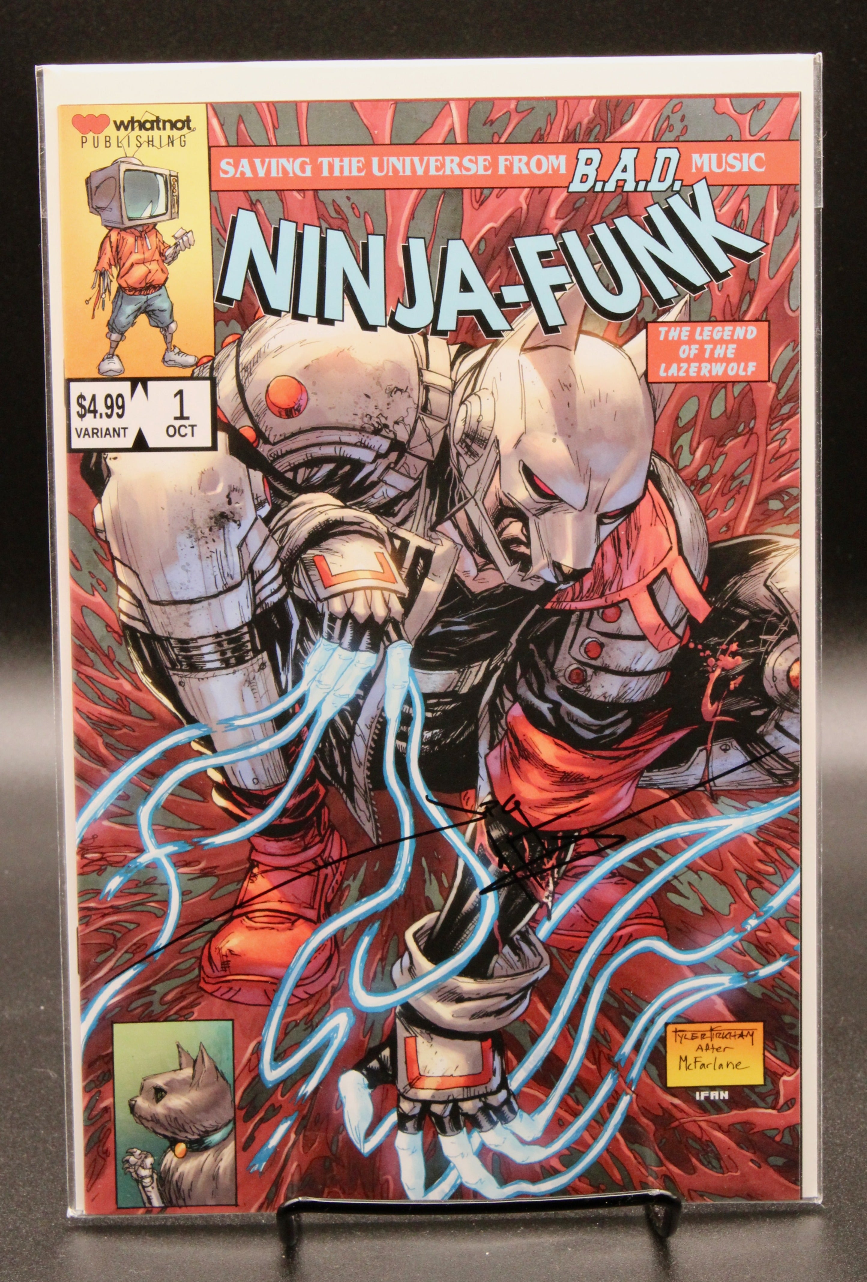 Ninja Funk #1 - Whatnot Publishing (2022) Comic Book | Signed with COA