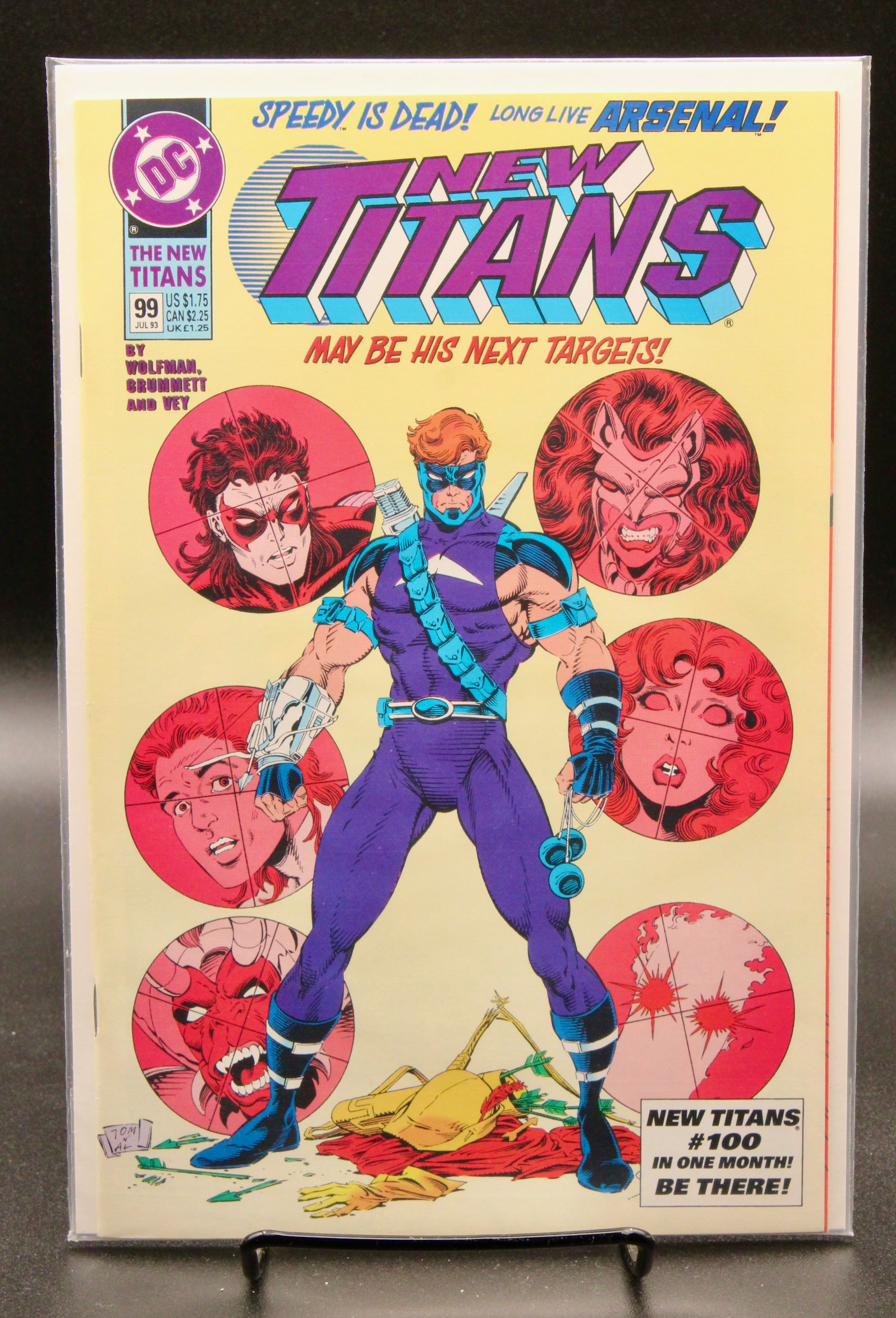 The New Titans : The Darkening Part 3: The Brotherhood #99 – DC Comics (1993) Bo