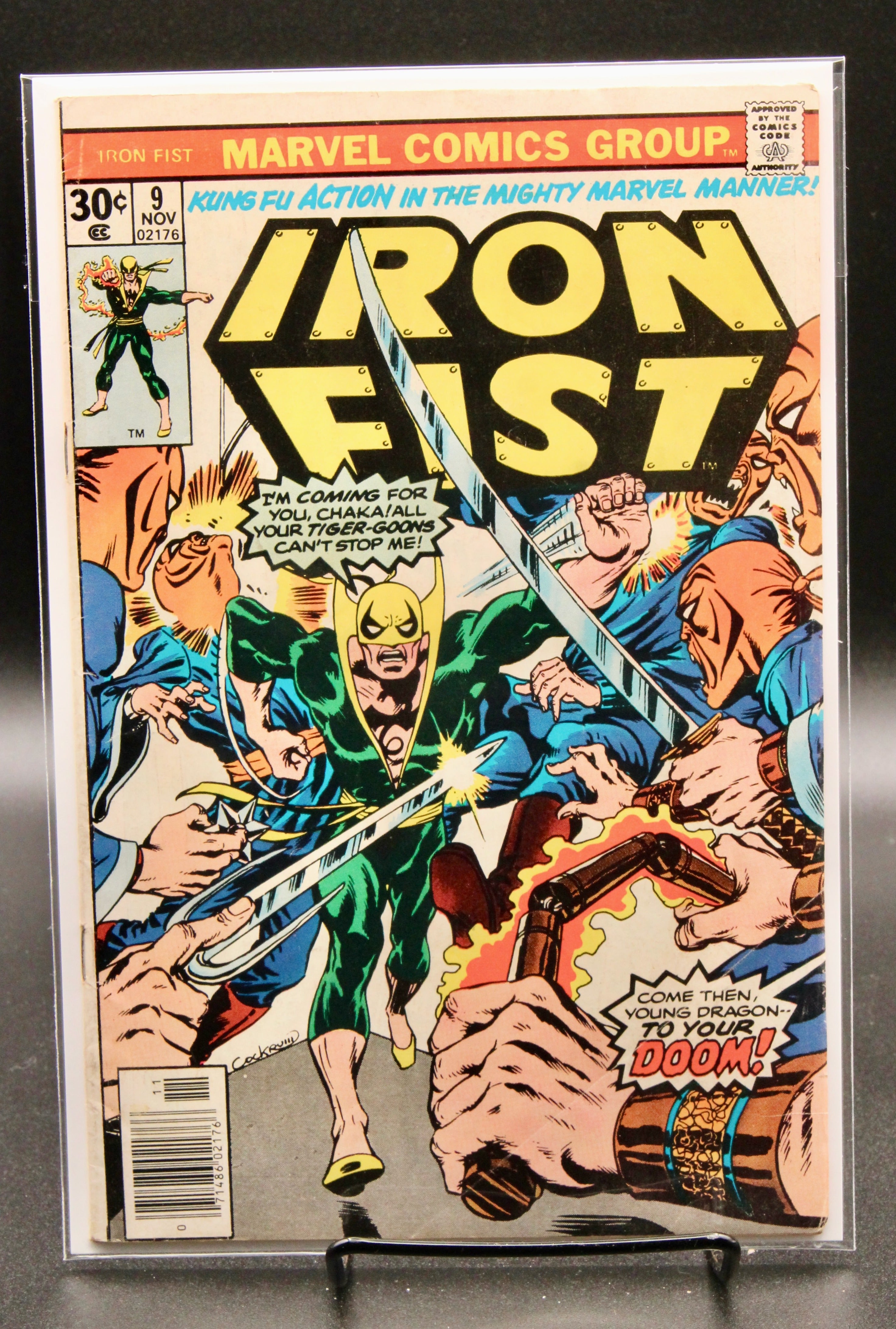 Iron Fist #9 – Marvel (1976) VG+