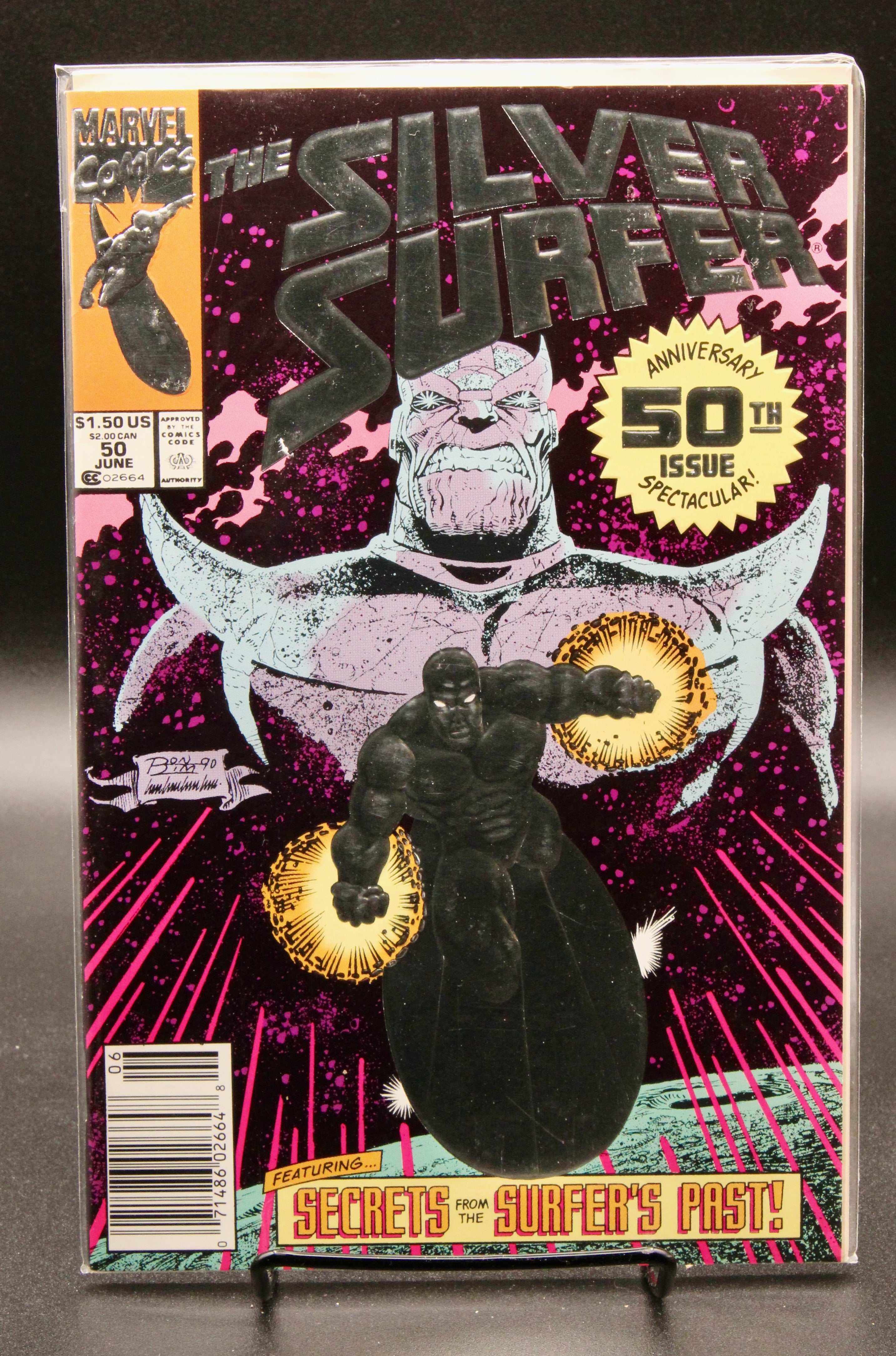Silver Surfer #50 Marvel Comics 1991 Comic Book Newsstand Edition