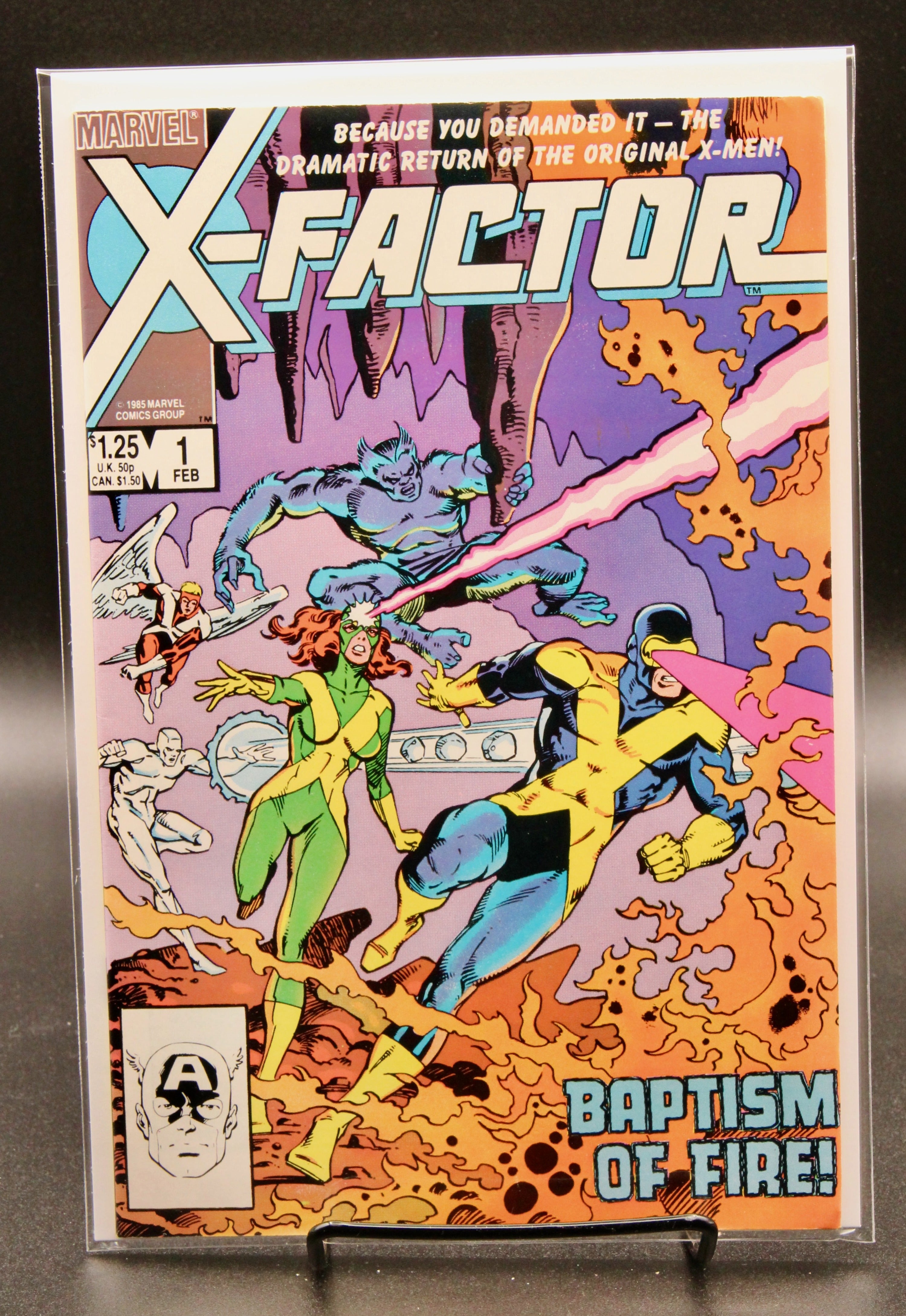 X-Factor #1 – Marvel (1986) VF+ Box6