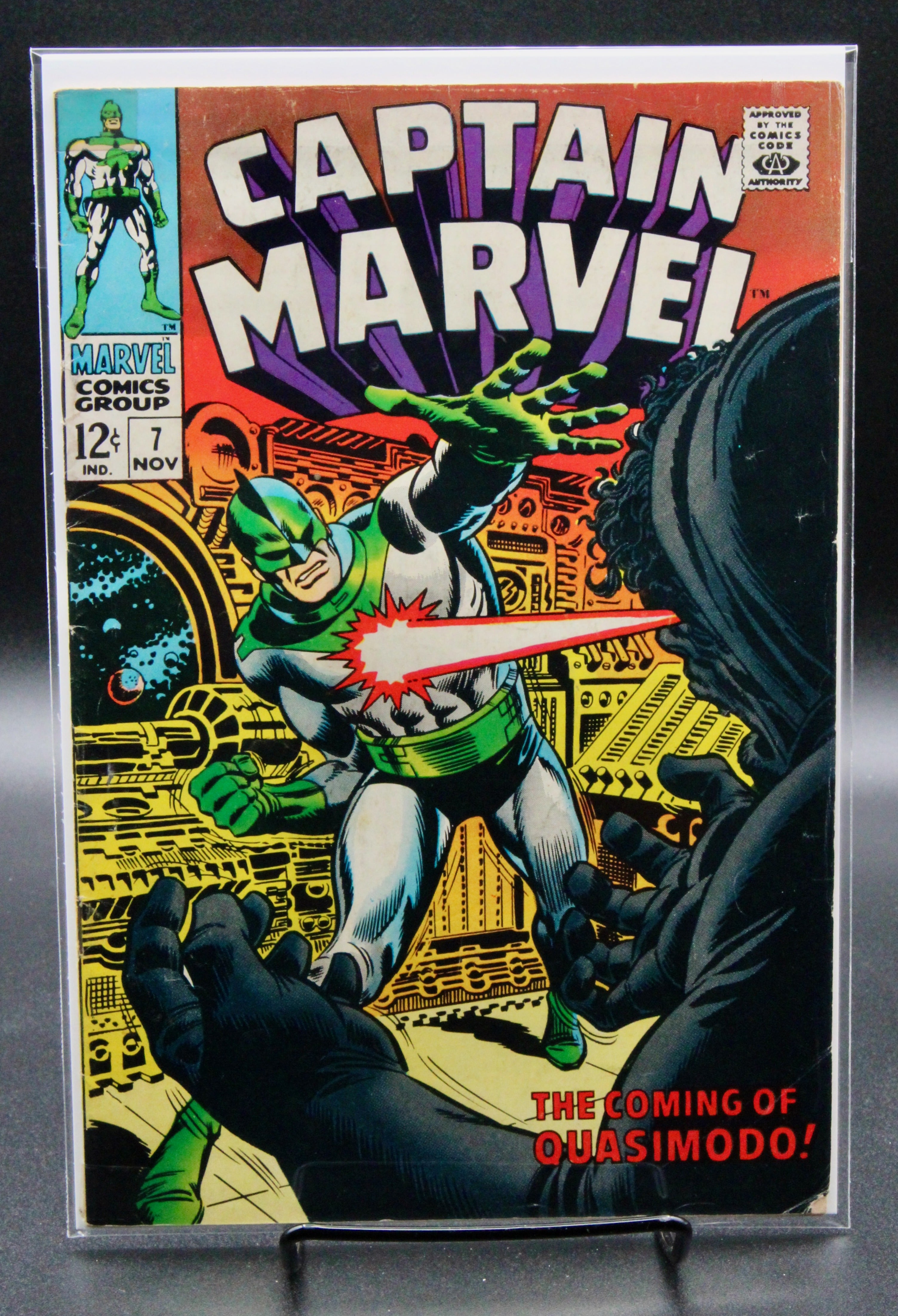 Captain Marvel #7 – Marvel (1968) FN
