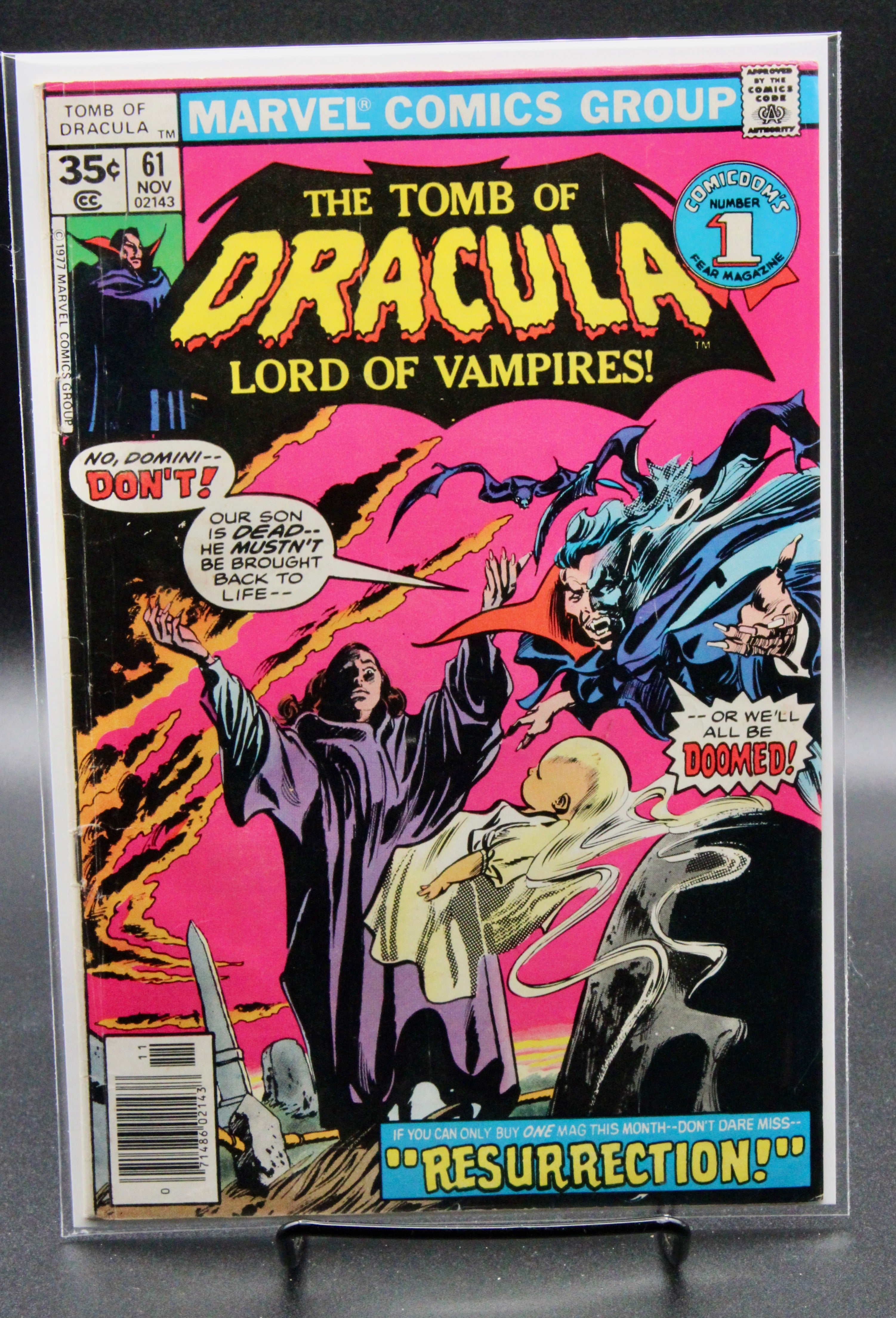 Tomb of Dracula #61 – Marvel (1977) VG/FN Box7