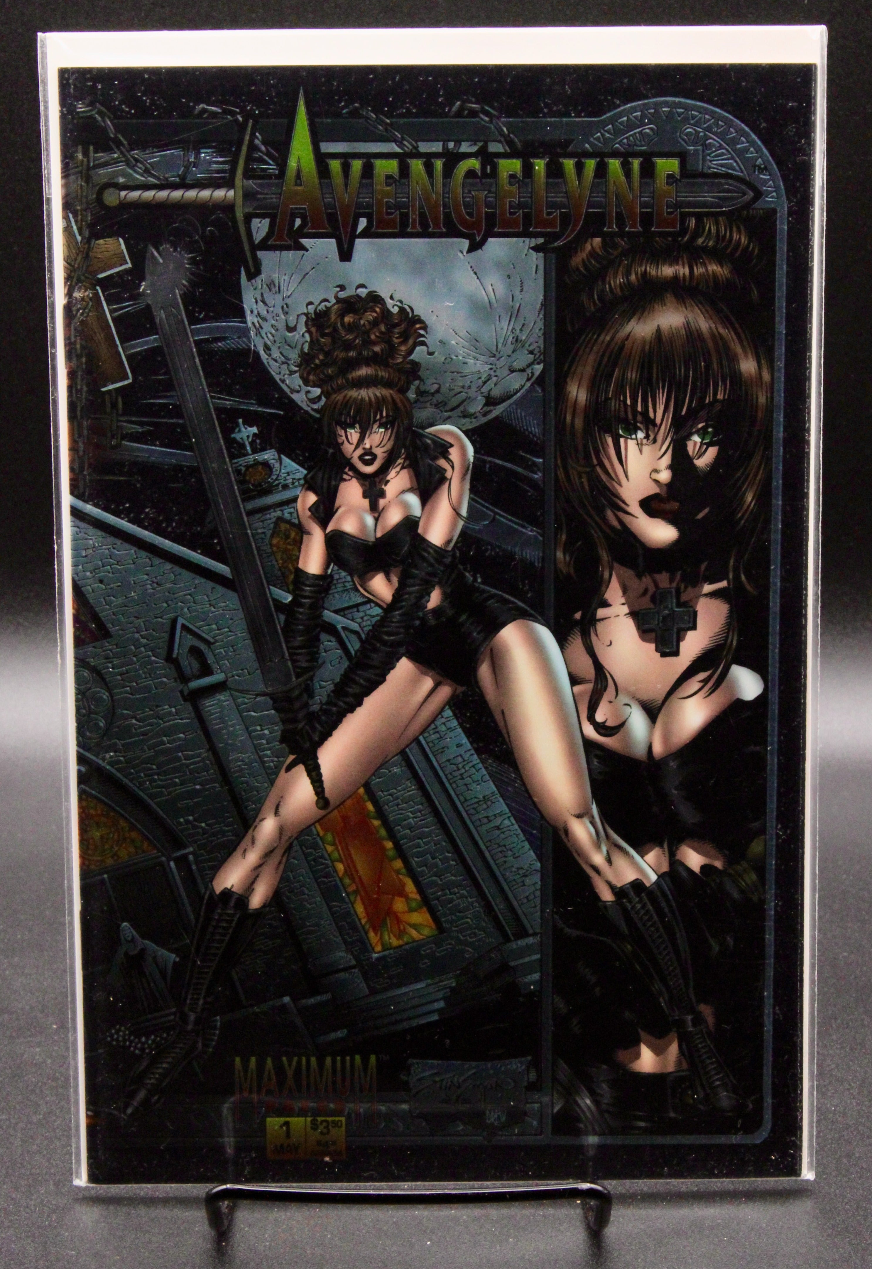 Avengelyne #1 – Maximum Press (1995) VF/NM Foil