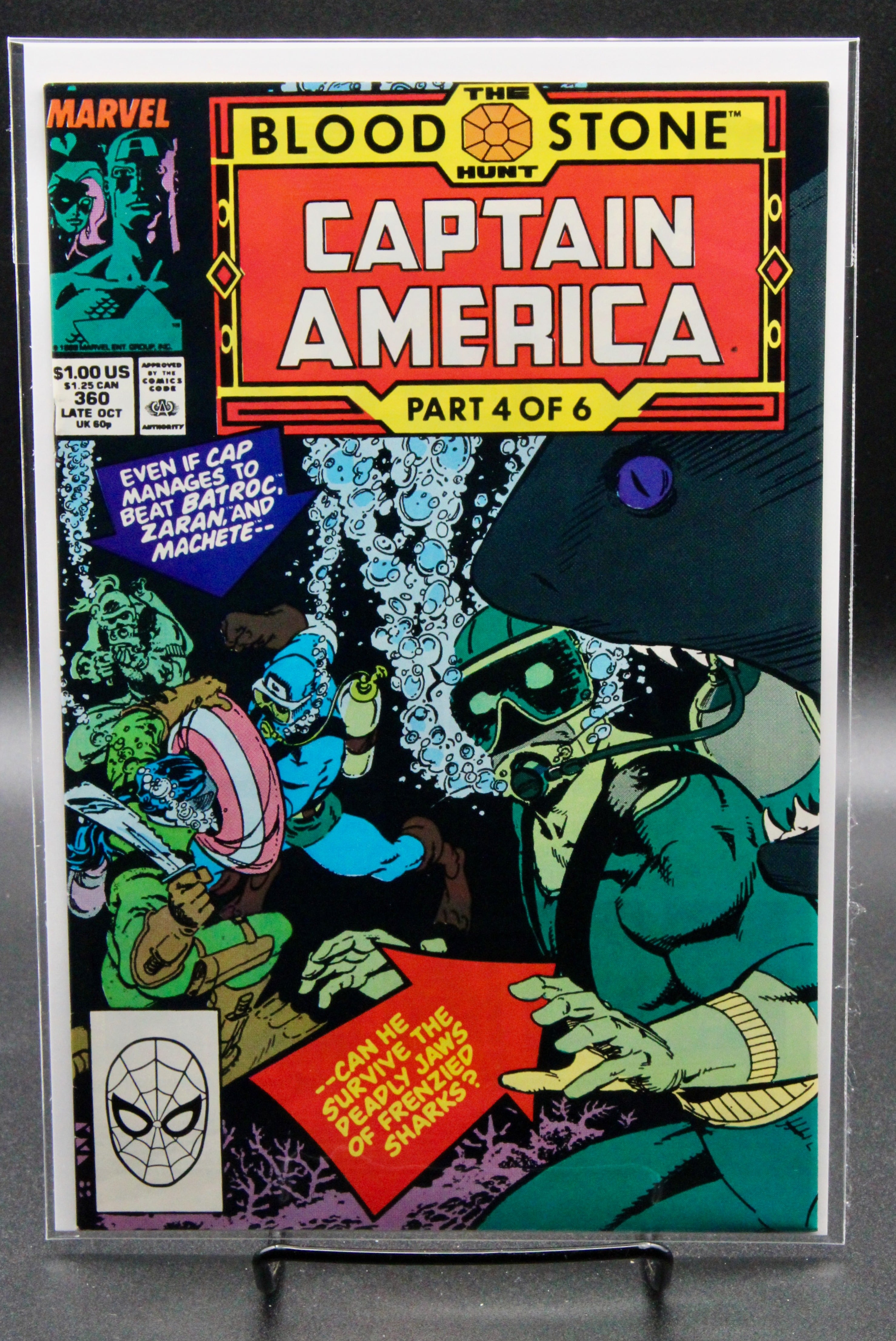 Captain America #360 – Marvel (1989) VF