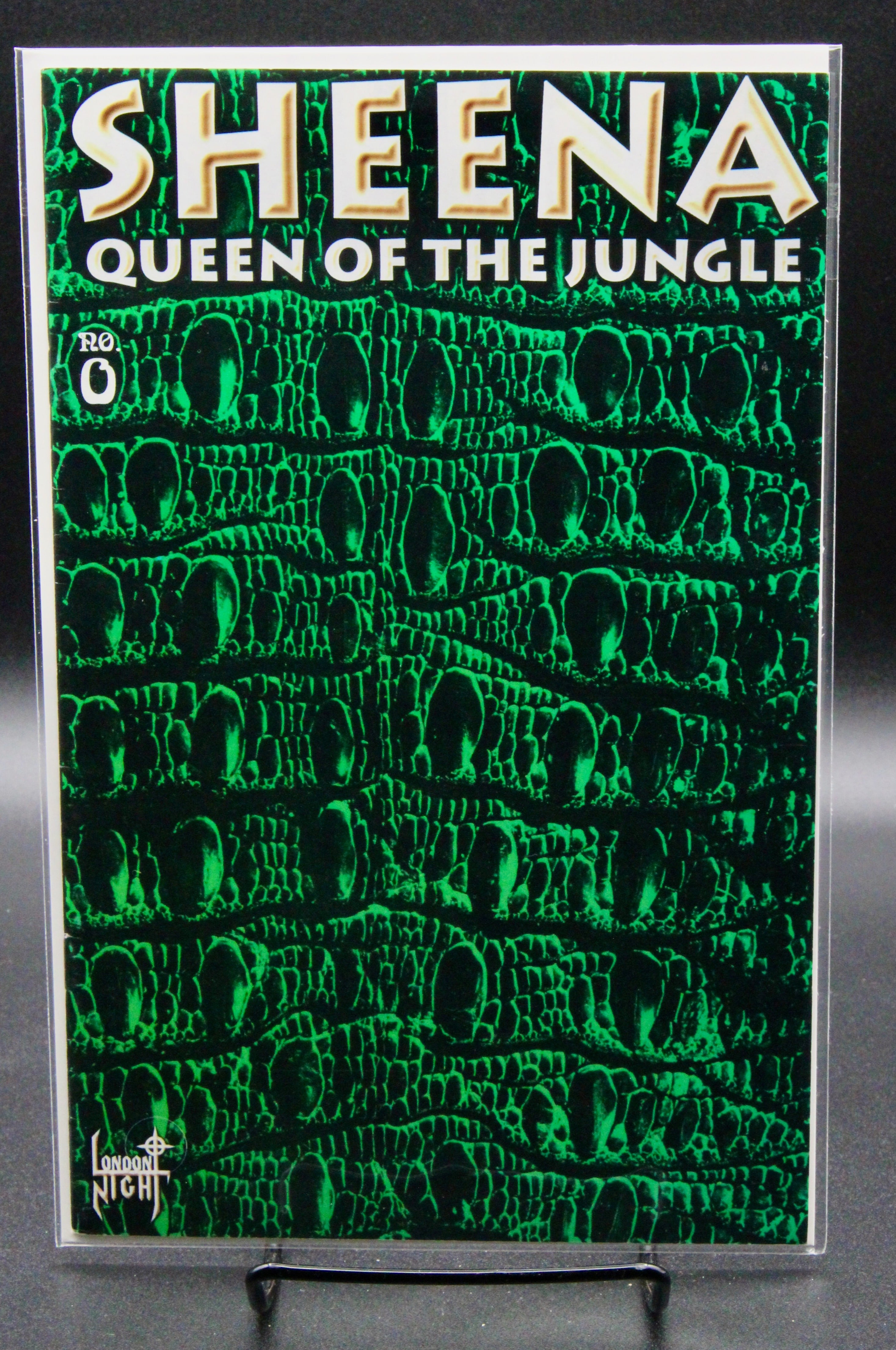 Sheena, Queen of the Jungle: Bound #0 – London Night Studios (1998) NM, Reptile